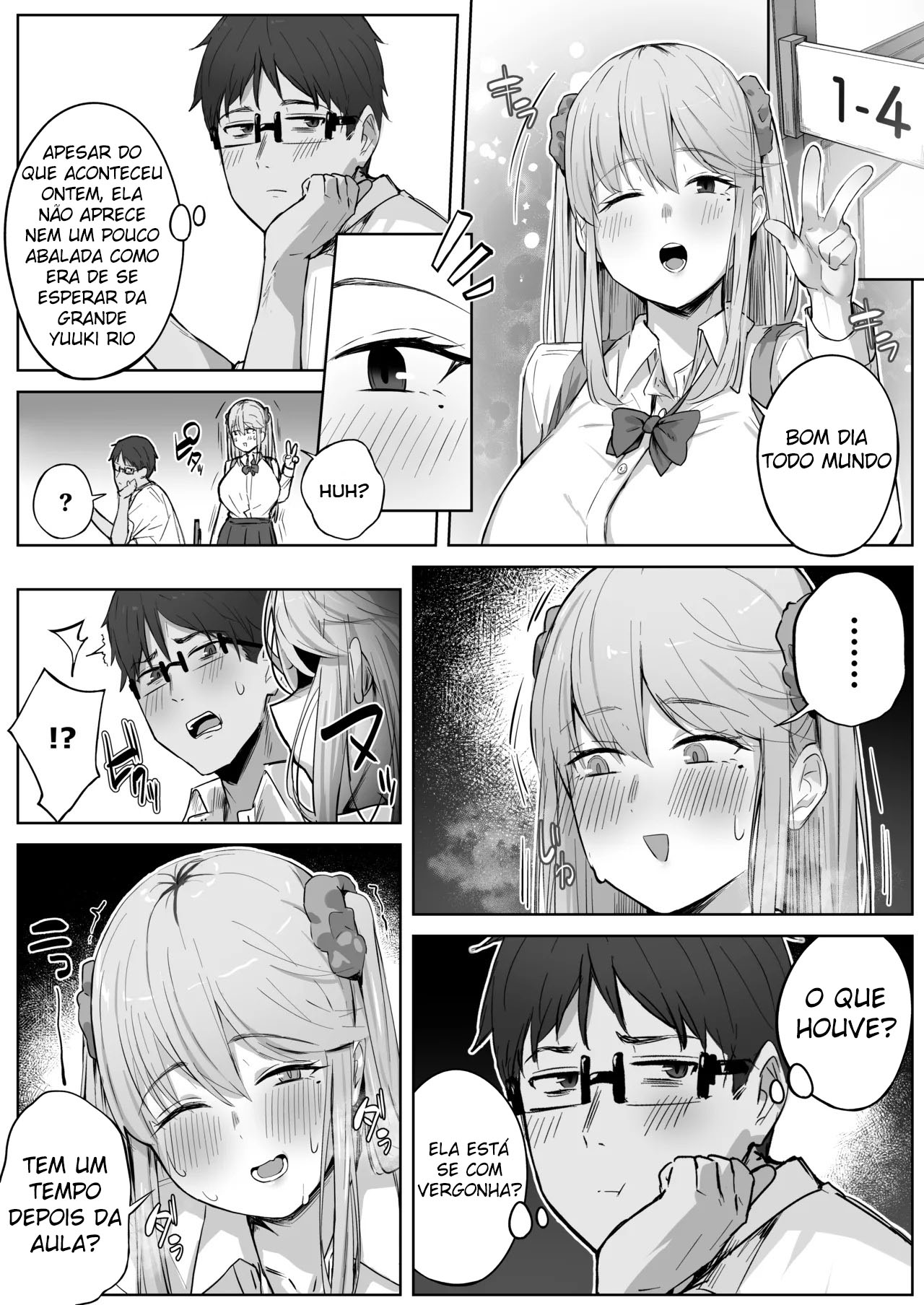 Class de Ninki no Gal wa Omorashi to Kanbotsu Chikubi ga Complex Datta. - Foto 13