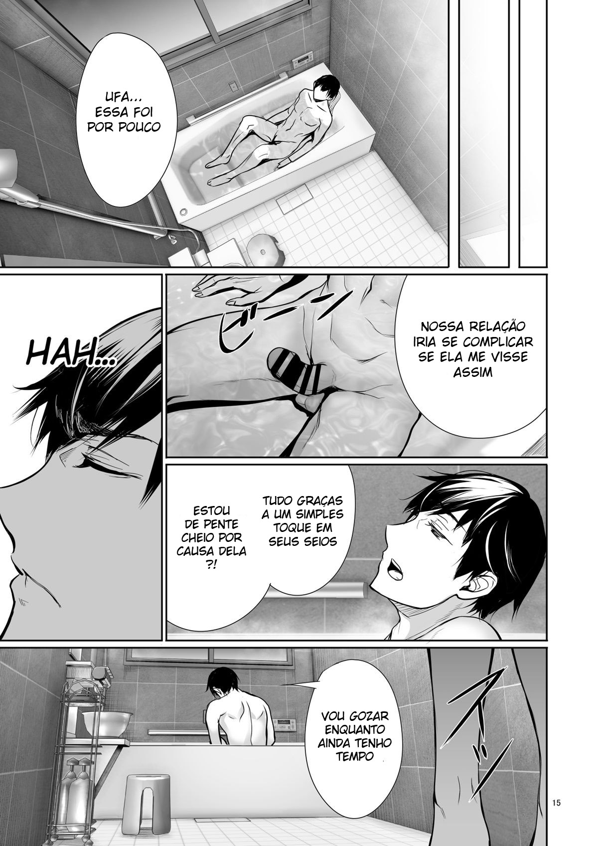 Homestay-chu no Doitsu Musume ga Issho ni Furo ni Haitte Kuru Wake - Foto 15