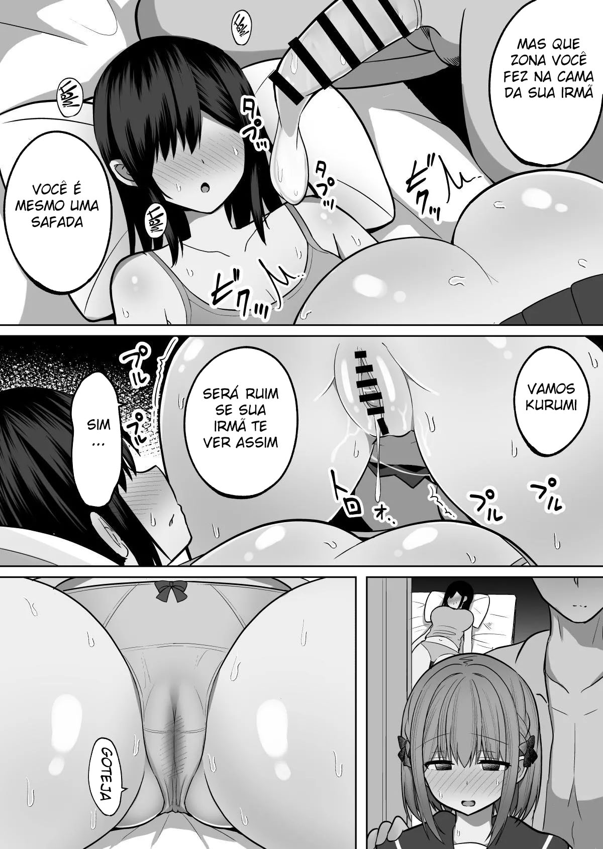 Kyonyuu Mesu Onaho no Shitsukekata ~ Majime ni Miete Sukebe na Kanojo no Imouto - Foto 18