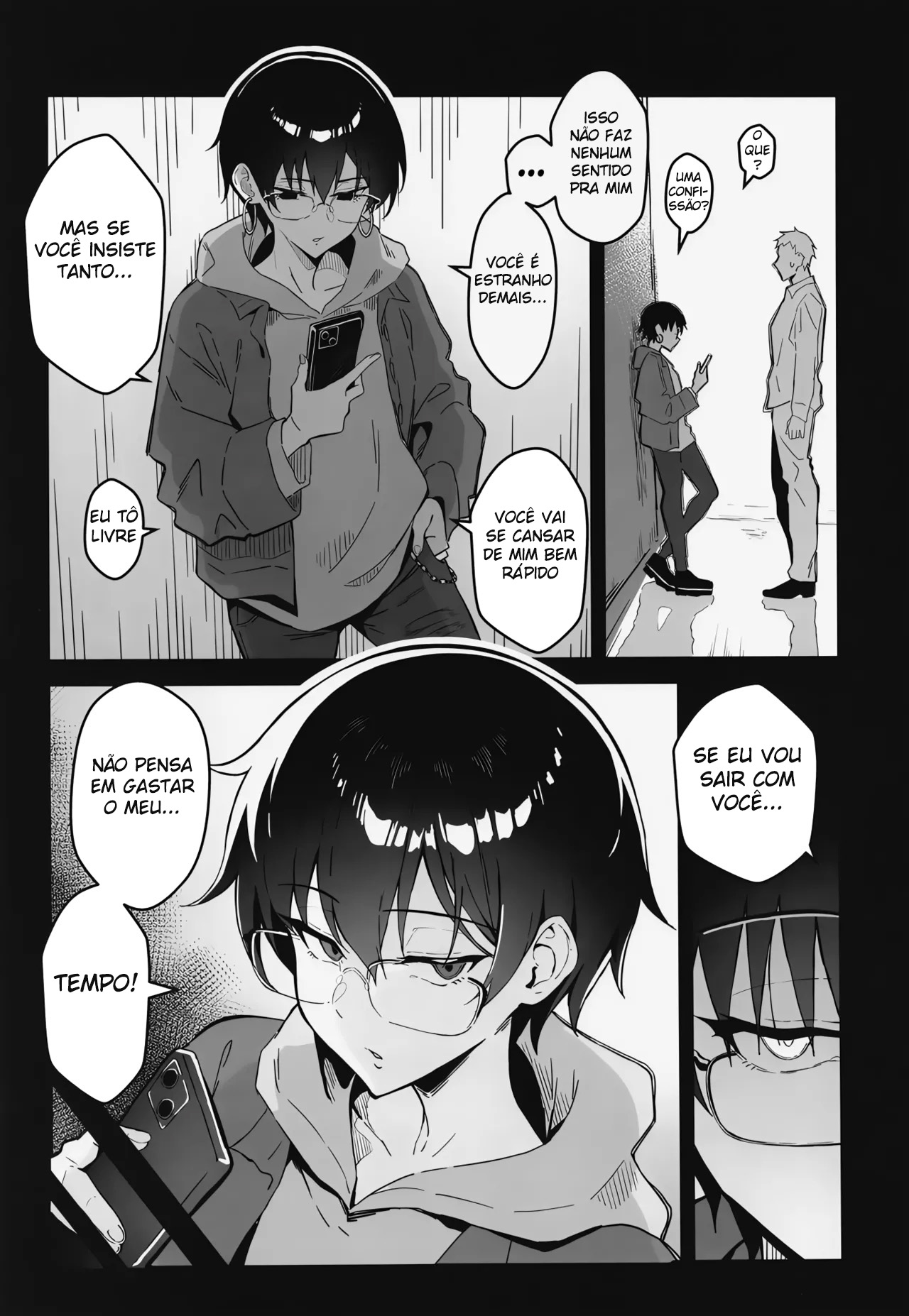 Buaisou na Kakure Kyonyuu Boyish Kanojo to Taikutsu na Date - Foto 2