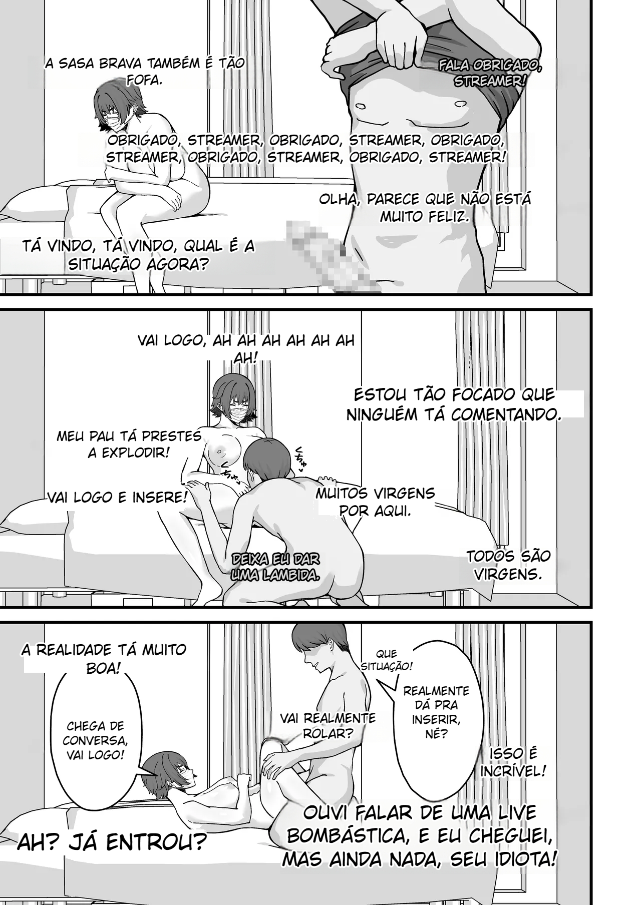 Hitozuma Ero Haishinsha-san Otto no Joshi ni Mibareshite Kyosei Kokai SEX Kami Hoso - Foto 20