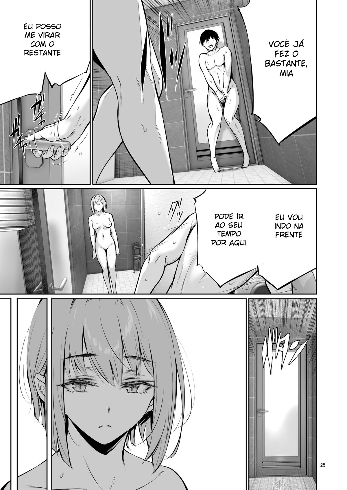 Homestay-chu no Doitsu Musume ga Issho ni Furo ni Haitte Kuru Wake - Foto 25