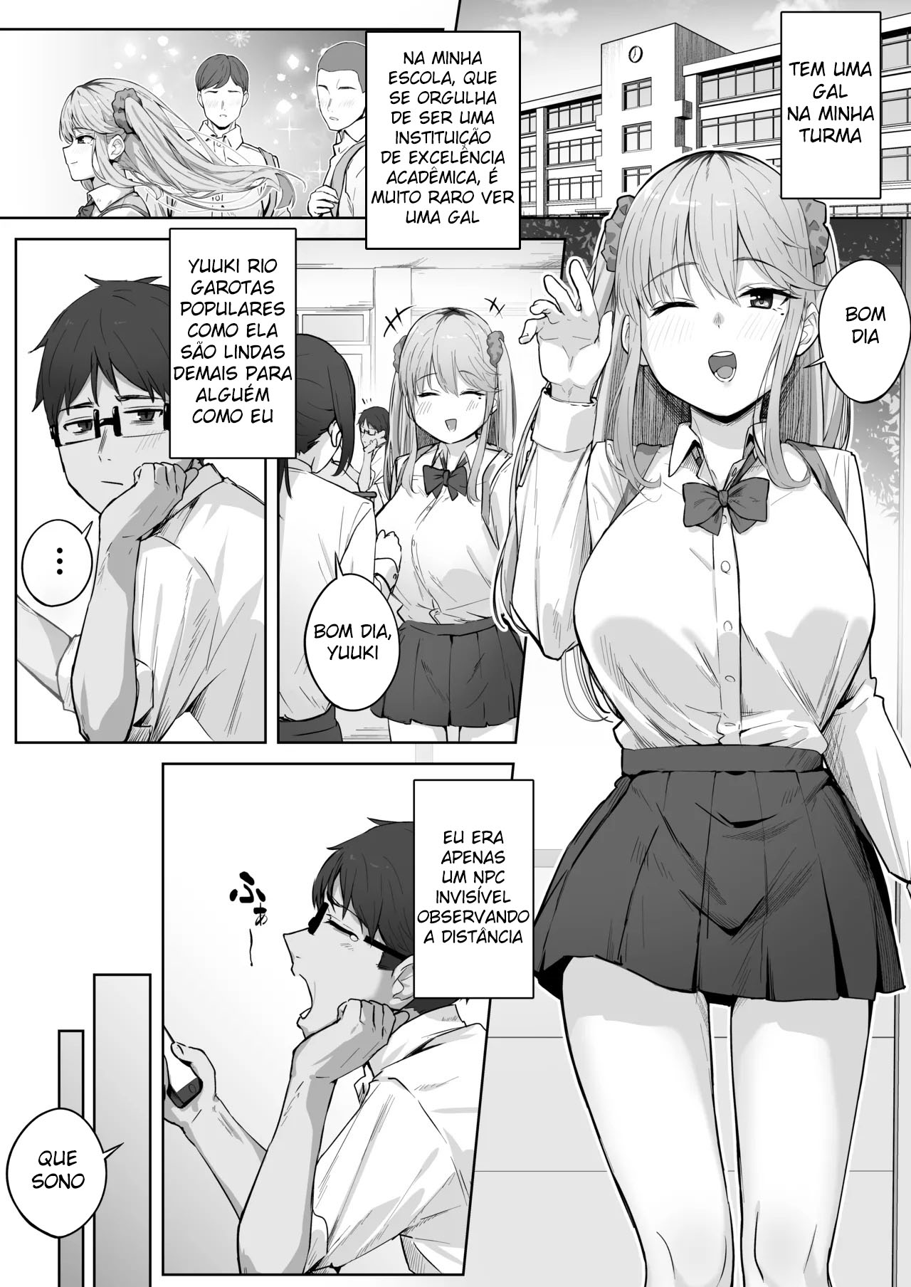 Class de Ninki no Gal wa Omorashi to Kanbotsu Chikubi ga Complex Datta. - Foto 2