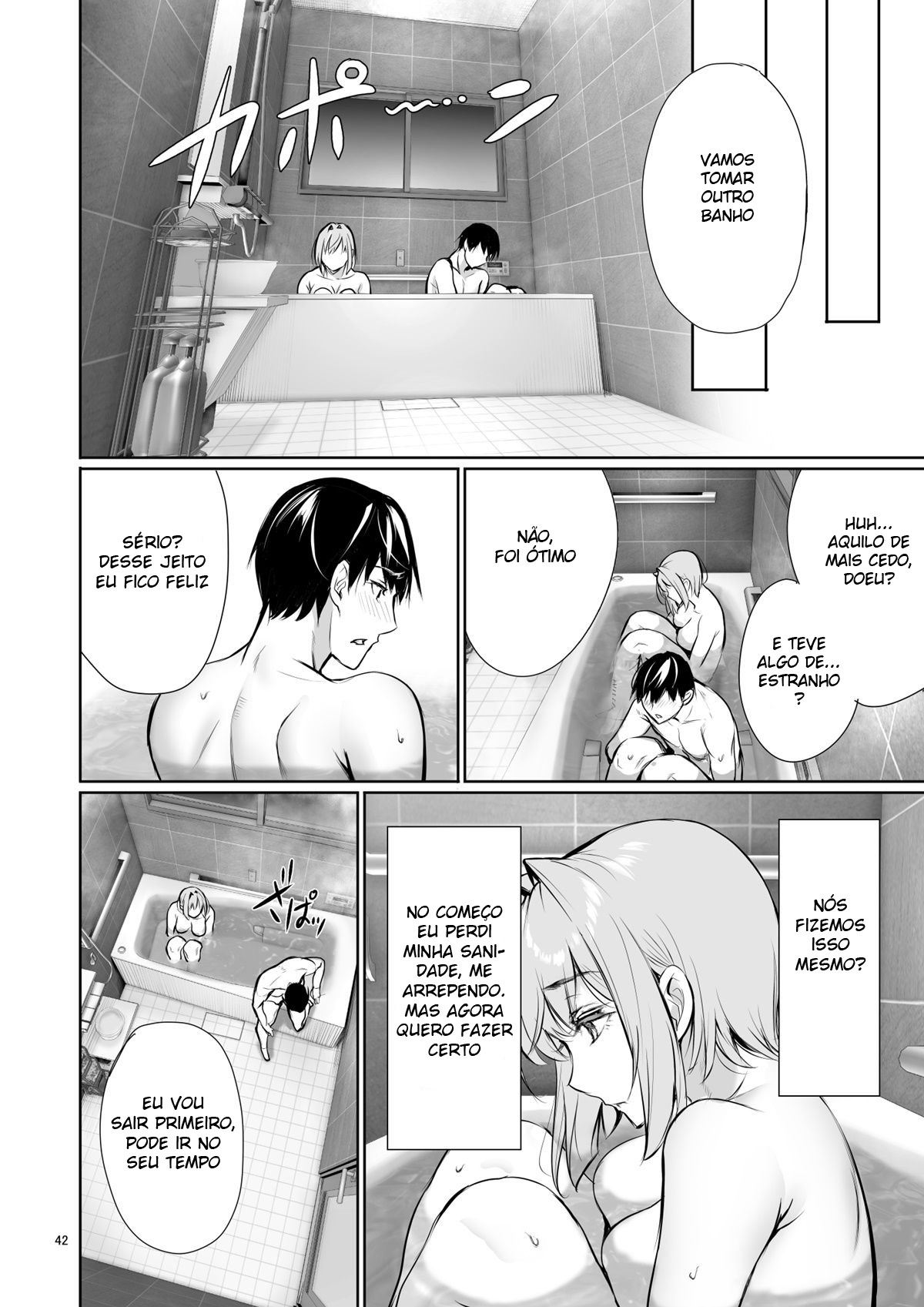 Homestay-chu no Doitsu Musume ga Issho ni Furo ni Haitte Kuru Wake - Foto 42