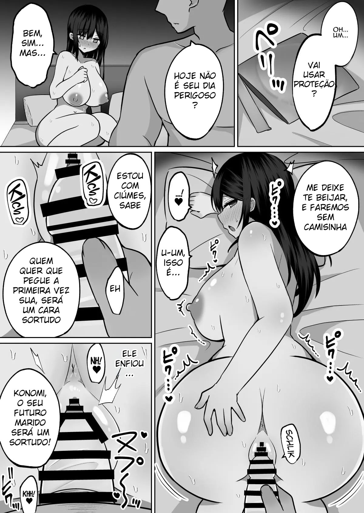 Kyonyuu Mesu Onaho no Shitsukekata ~ Majime ni Miete Sukebe na Kanojo no Imouto - Foto 46