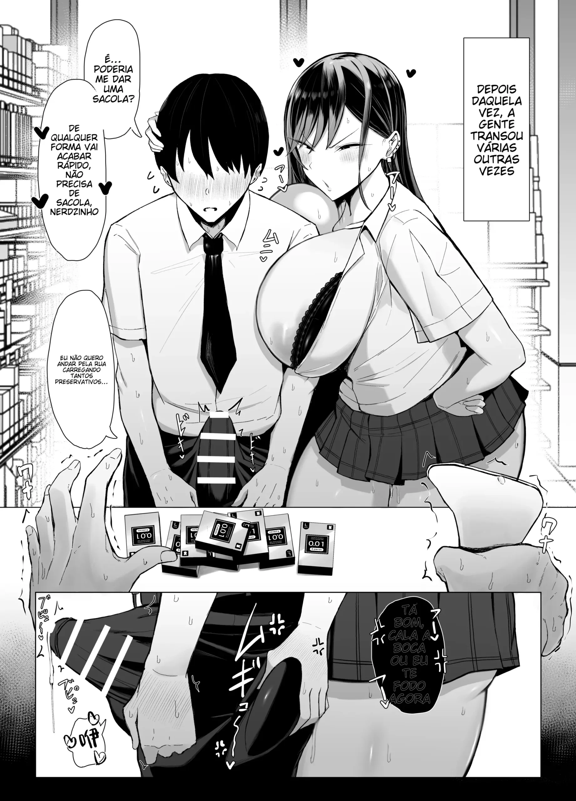 Gal to Otaku no Idenshi Aishou Batsugun H - Foto 49
