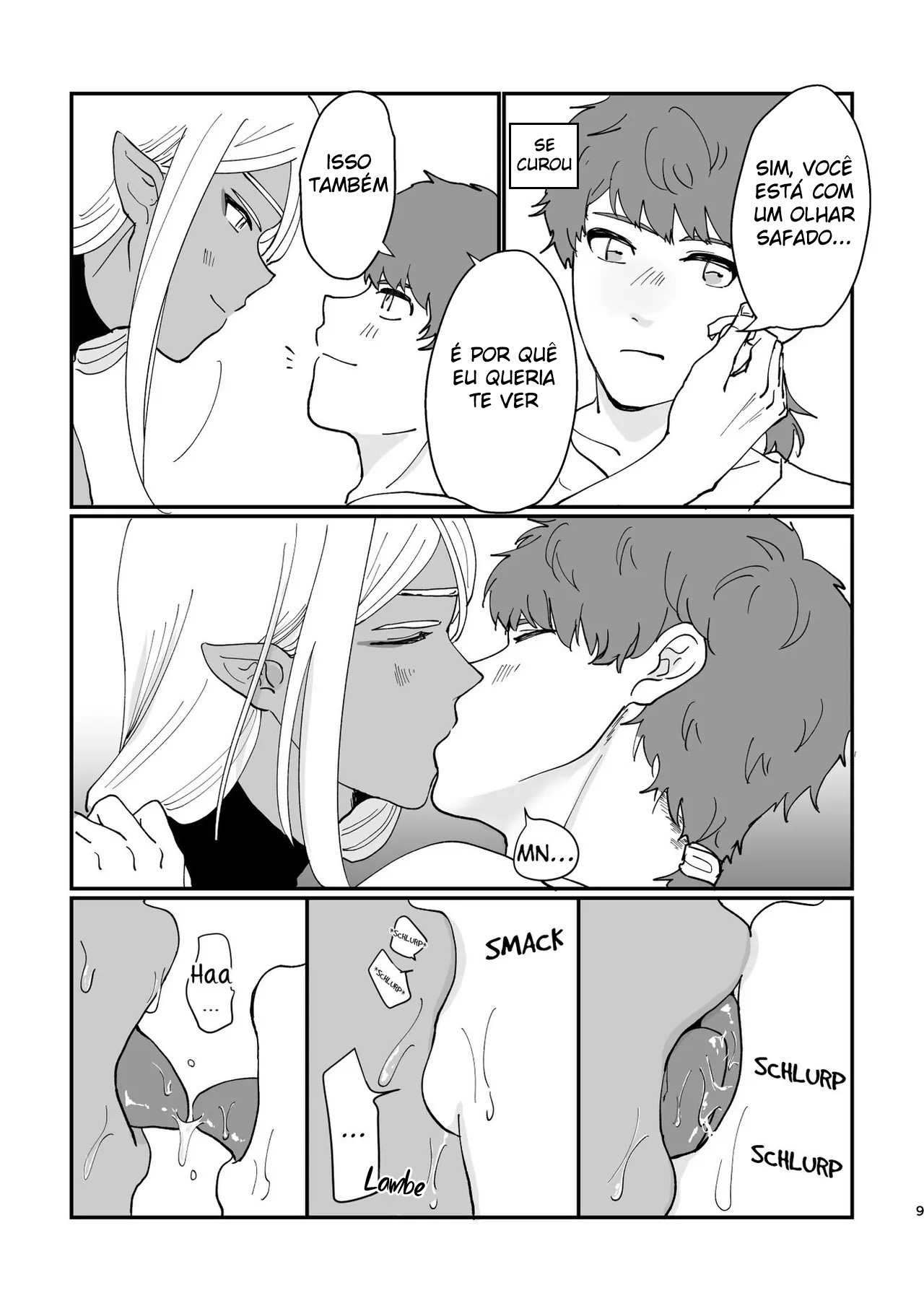 Hatsujou Elf to Dekiai Ecchi - Foto 8