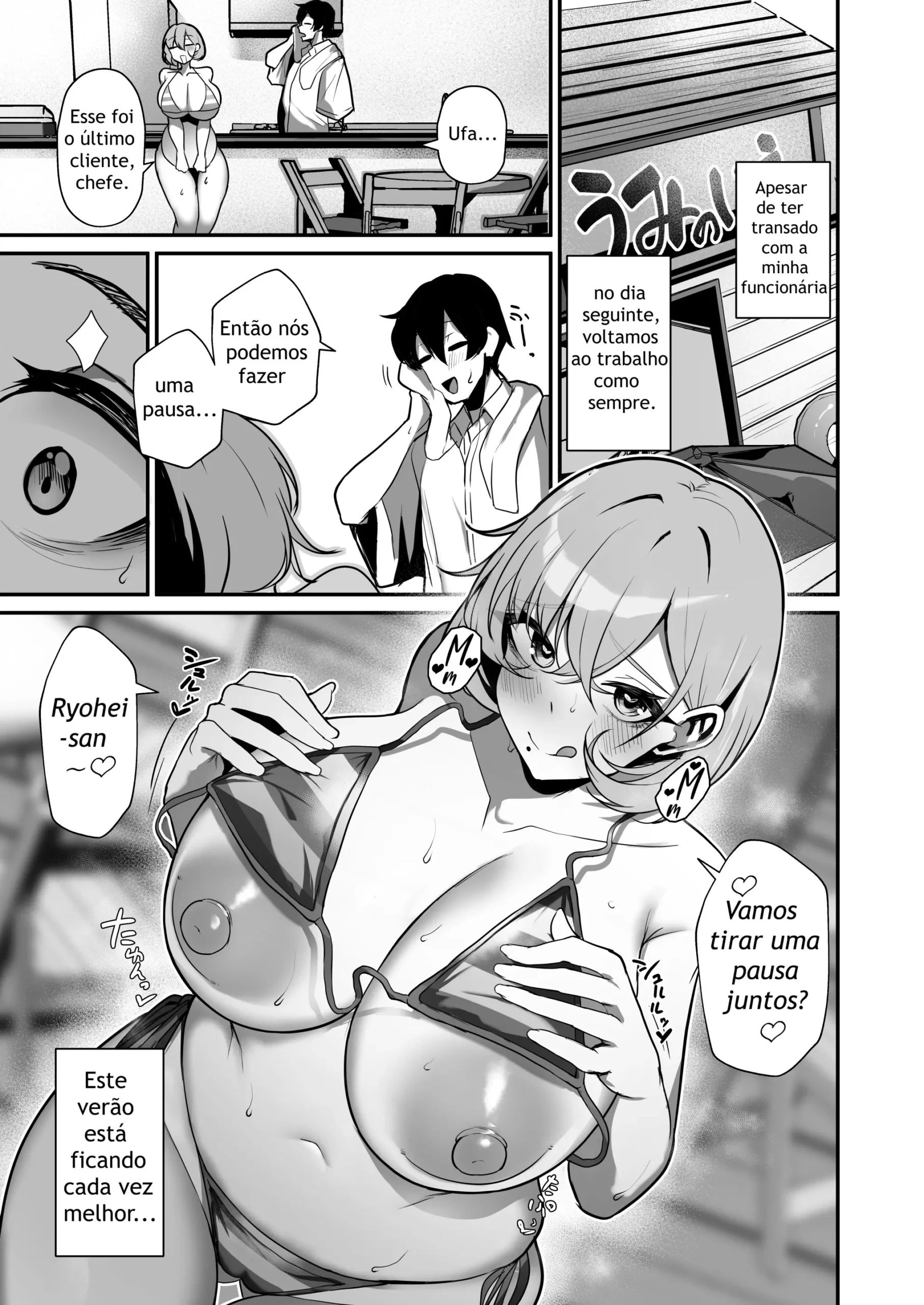 Seiyoku Tamatta Umi no Ie no Kyonyuu Bikini Gal to Ecchi shimakutta Hanashi - Foto 54