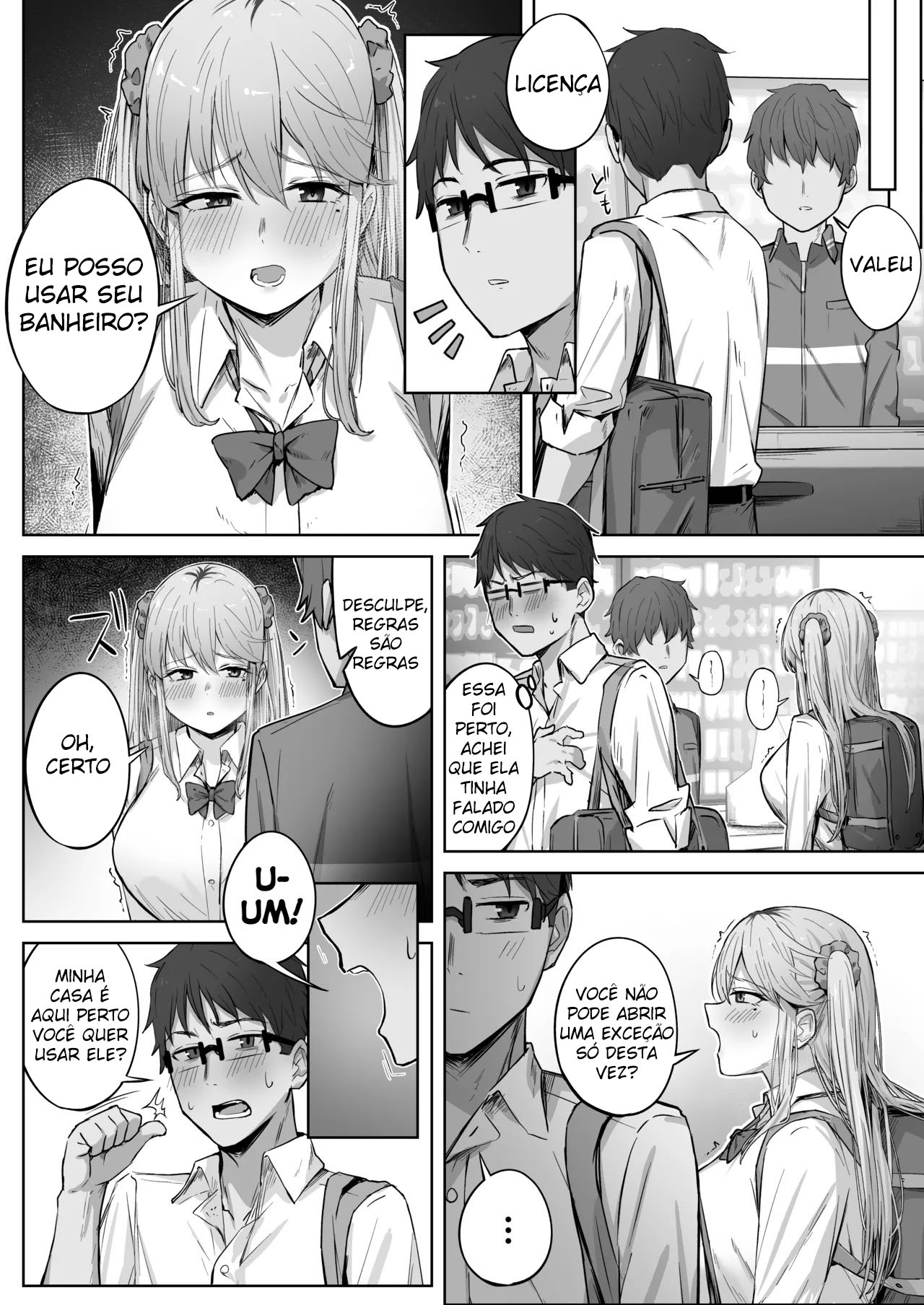 Class de Ninki no Gal wa Omorashi to Kanbotsu Chikubi ga Complex Datta. - Foto 5