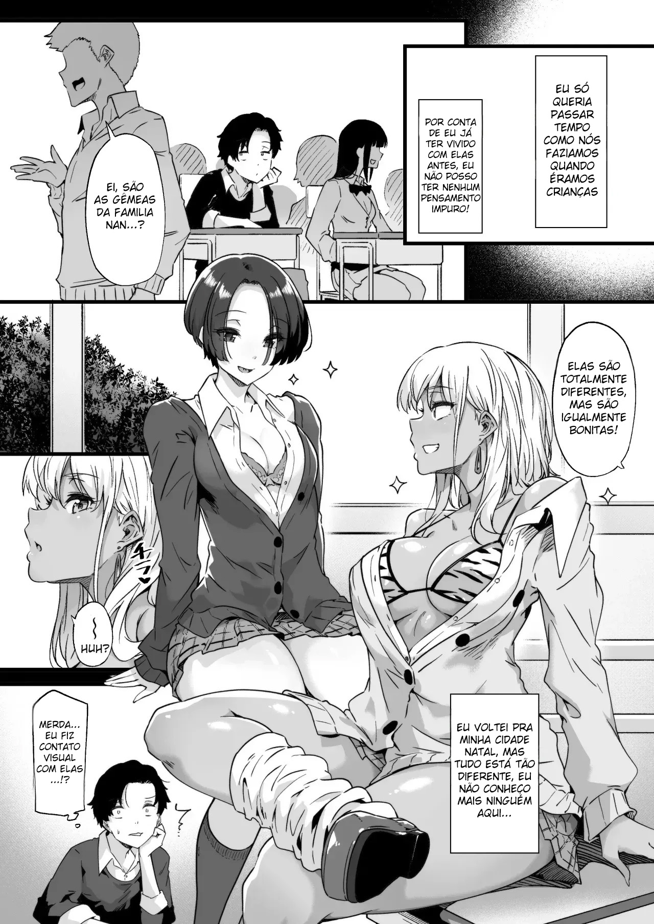 Osananajimi no Futago Gal ni Chikubi o Kaihatsu Sareta Ore - Foto 8