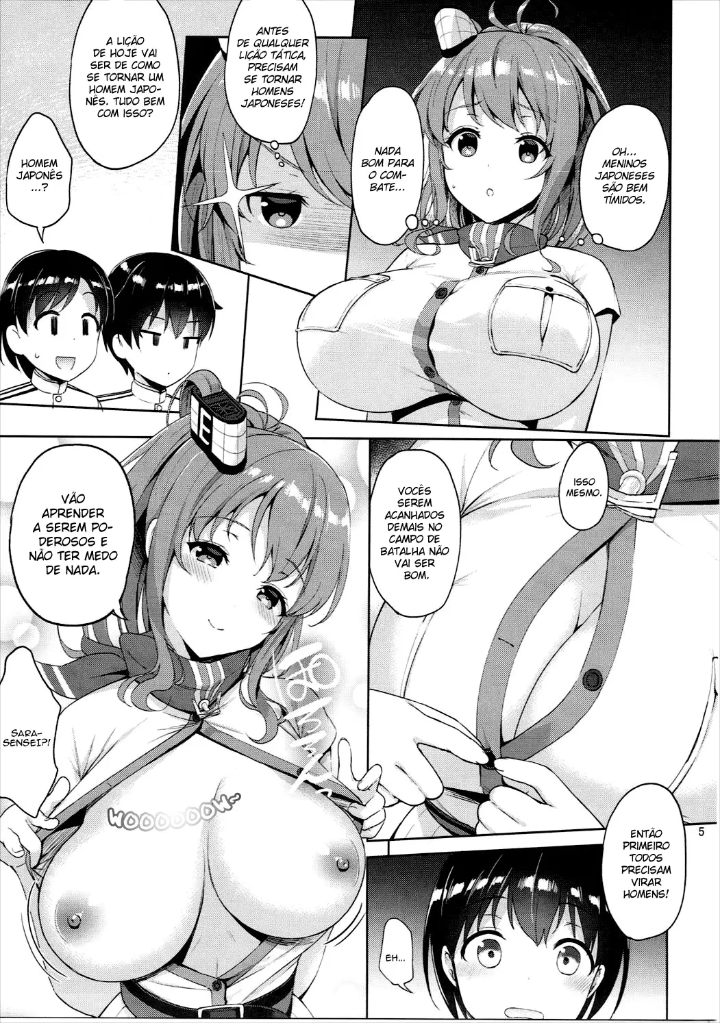 Saratoga-san ga Shota Shikan ni Oshieru Seikyouiku - Foto 4