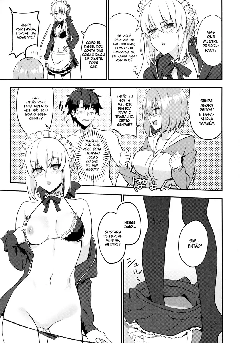 Maid to Kouhai Dochira ga Okonomi? - Foto 9