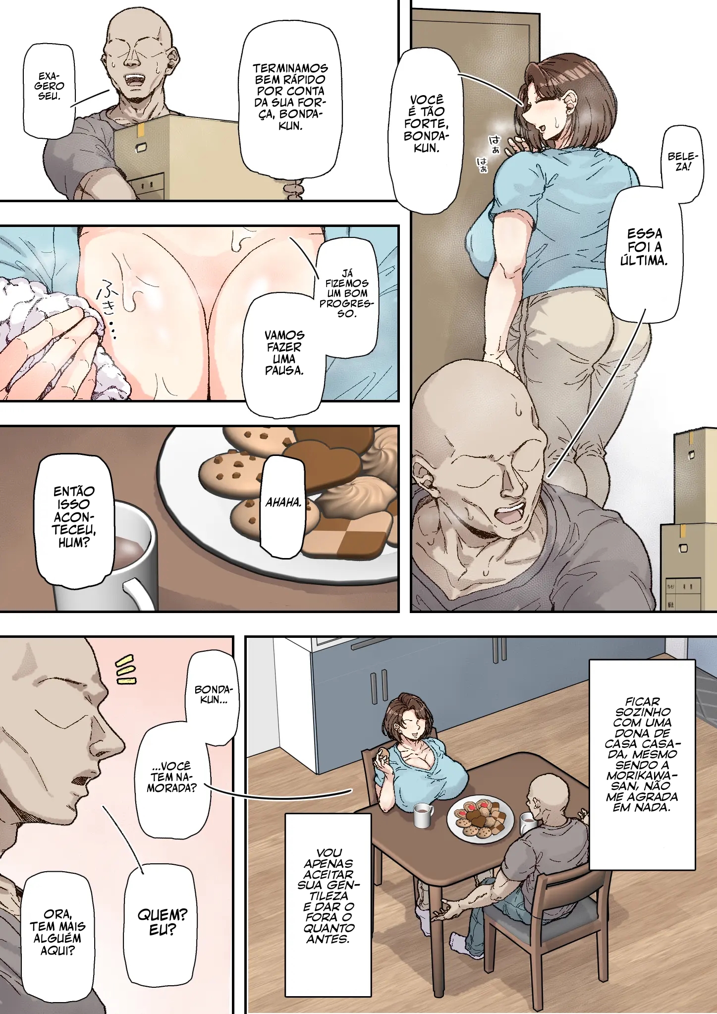 Morikawa Minako (42) Beit-saki no Deka Chin-kun ni Assari Kan Ochi - Foto 3