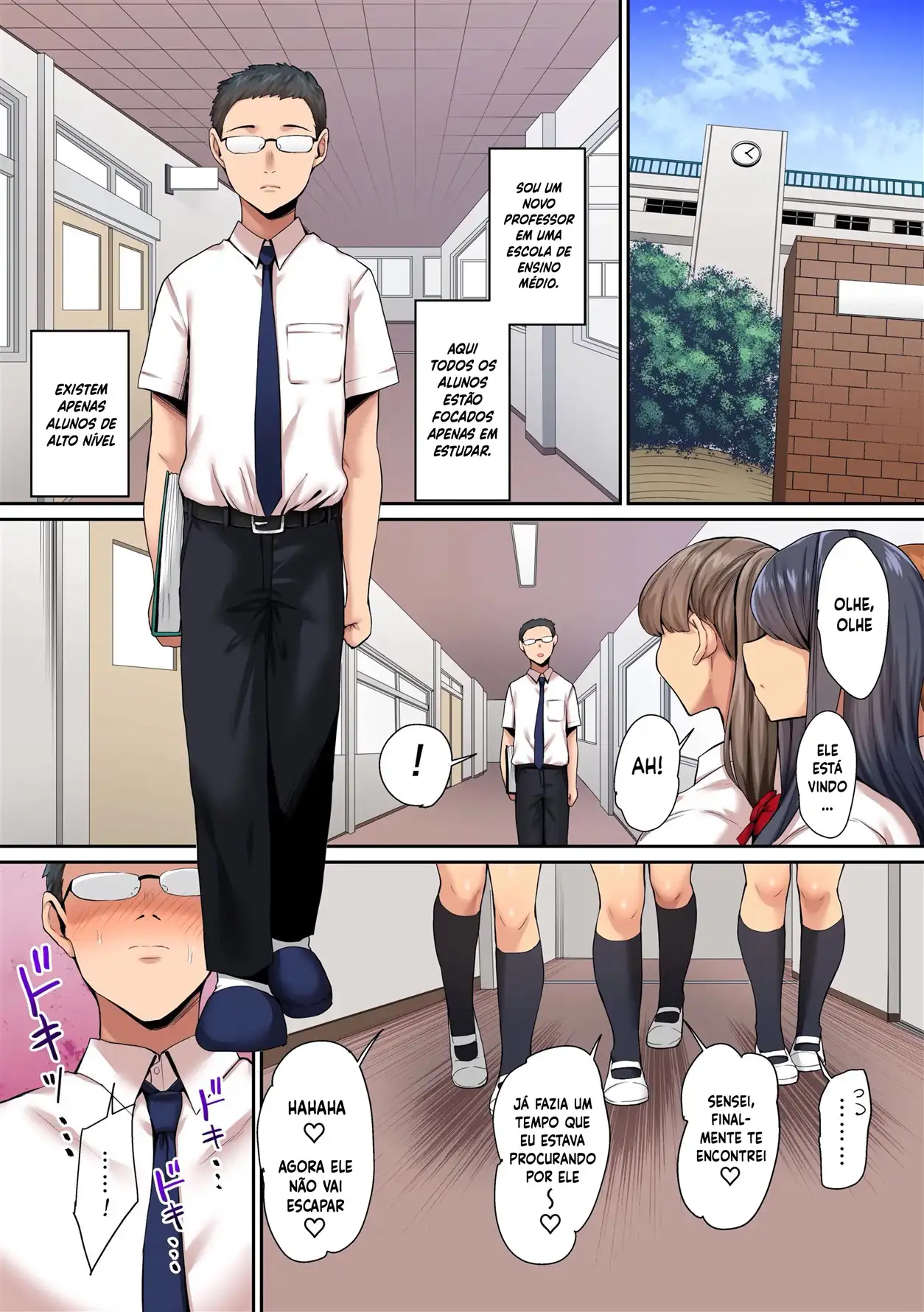 Yuumei Shingakukou de Yuutousei-tachi no Sei no Hakeguchi ni Sareru Kyoushi no Boku no Nichijou - Foto 3