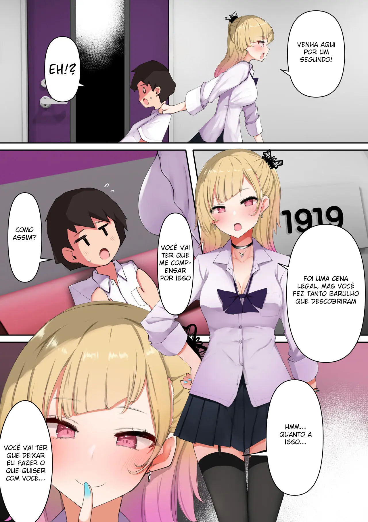 Seiyoku Tsuyo Sugi Gal Onee-san no Yawaraka Oppai ni Tsutsumarete - Foto 4
