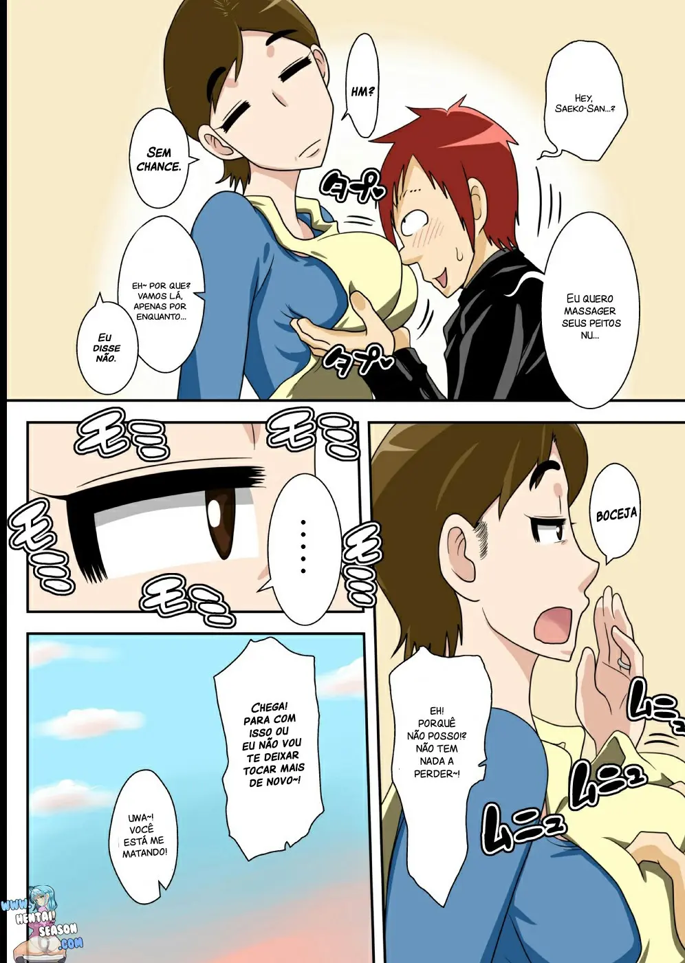 Isourou Saki no Obasan ni Hameru! - Foto 6