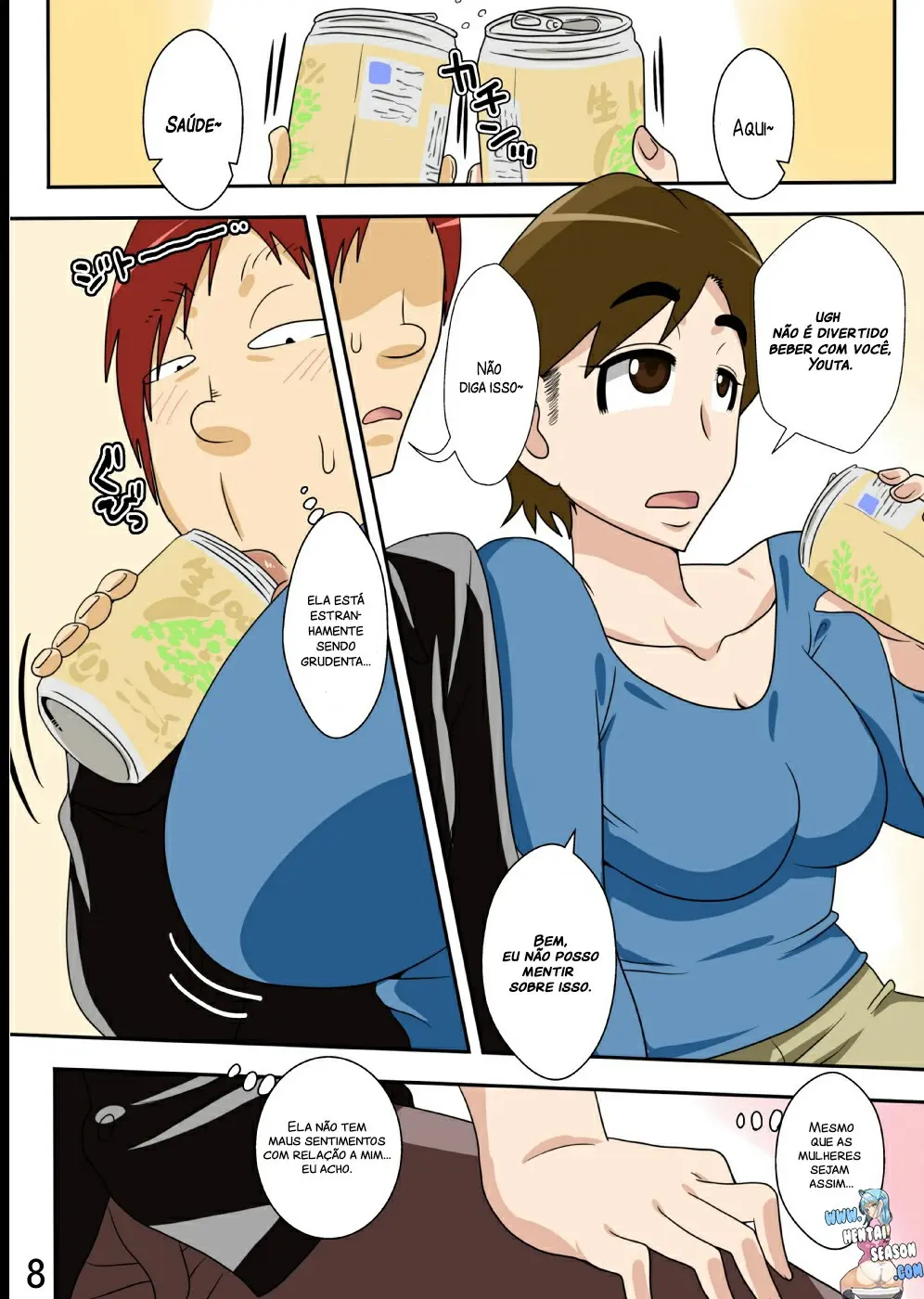 Isourou Saki no Obasan ni Hameru! - Foto 8