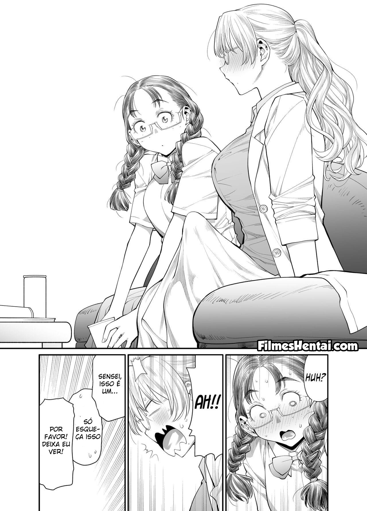 Zenbu, Sensei no Sei. Futanari Onna Kyoushi ga Onanie Chuudoku Yuutousei o Sukkirisaseru Hanashi. - Foto 9