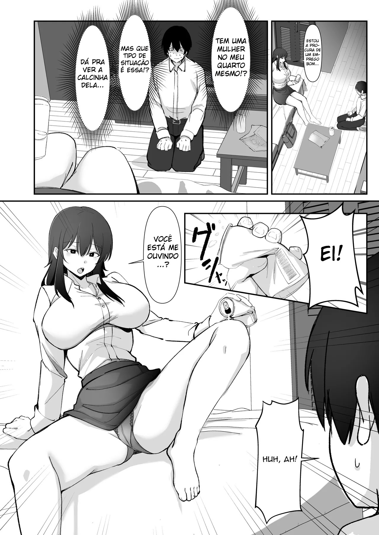200cm Deka Hoikushi wa Bosei ga Tarinai node Boku ga Renshuudai ni naru Hanashi - Foto 11