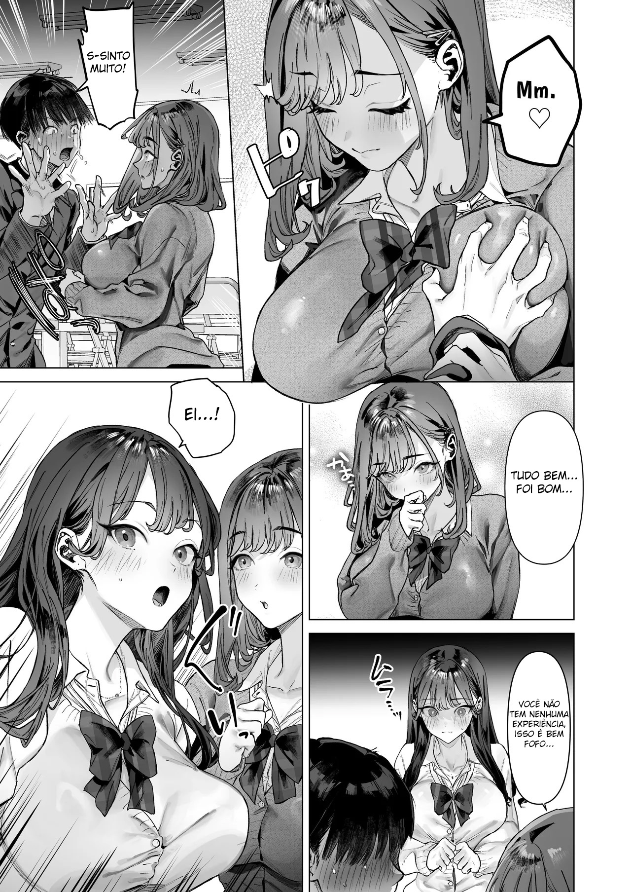 S-kyuu Joshi-tachi to Ecchi na Douga o Toru Koto ni Natta Boku - Foto 14