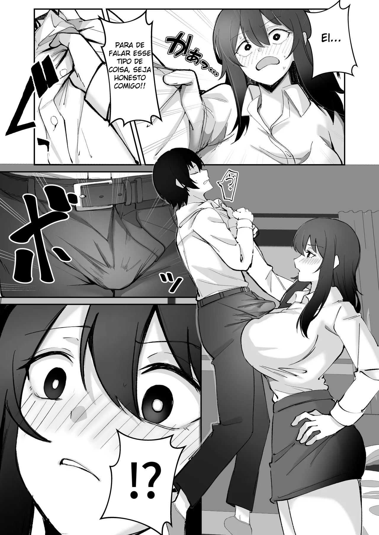 200cm Deka Hoikushi wa Bosei ga Tarinai node Boku ga Renshuudai ni naru Hanashi - Foto 14