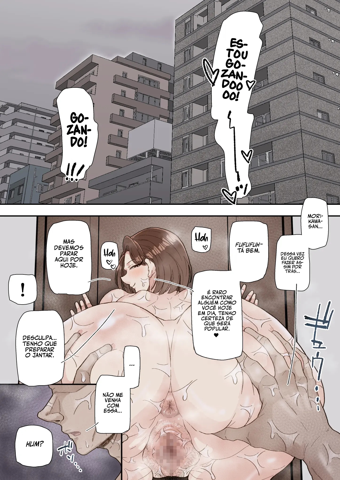 Morikawa Minako (42) Beit-saki no Deka Chin-kun ni Assari Kan Ochi - Foto 22