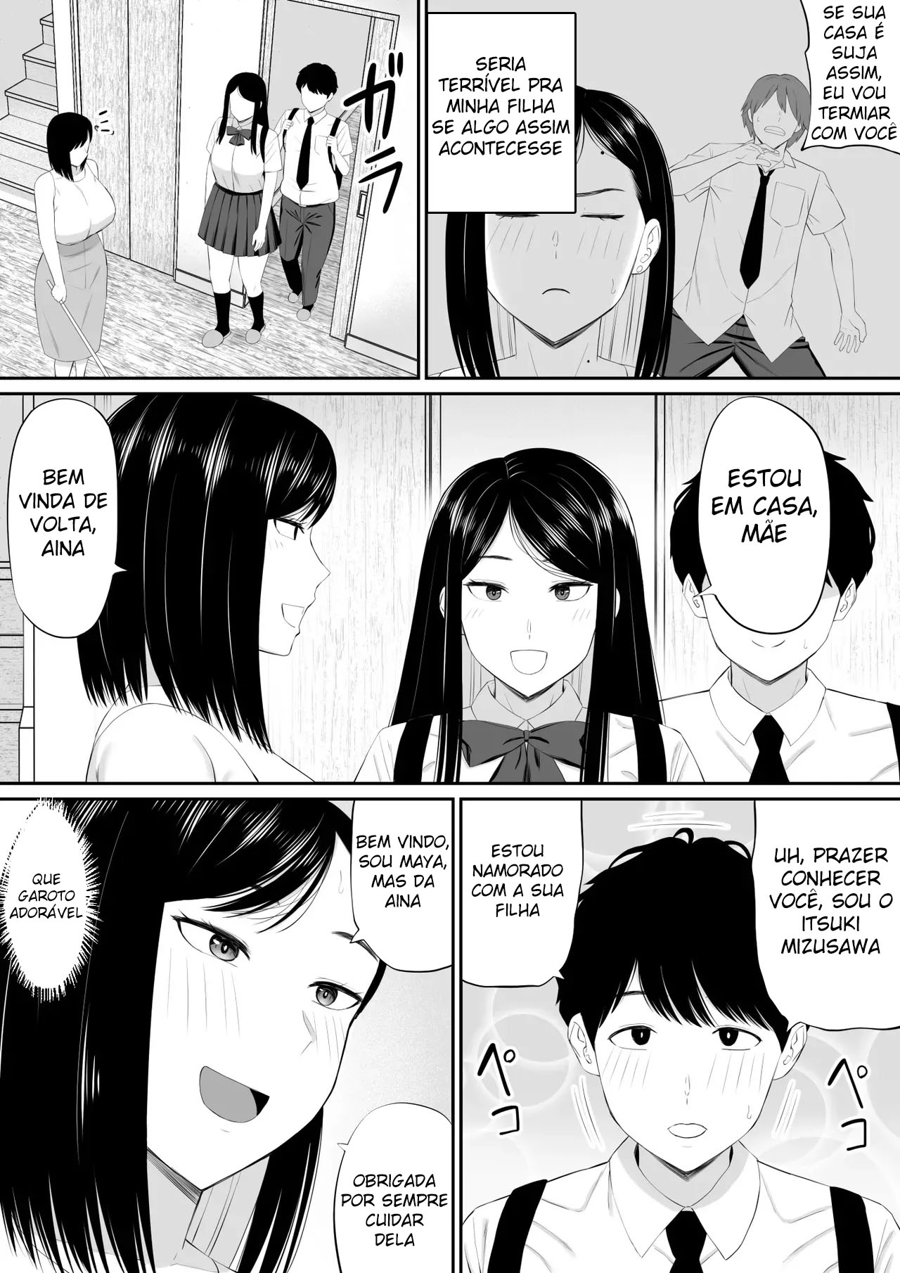Sewayaki Kaa-san Musume no Kareshi ni Tanomarete Hitohada Nugu - Foto 3