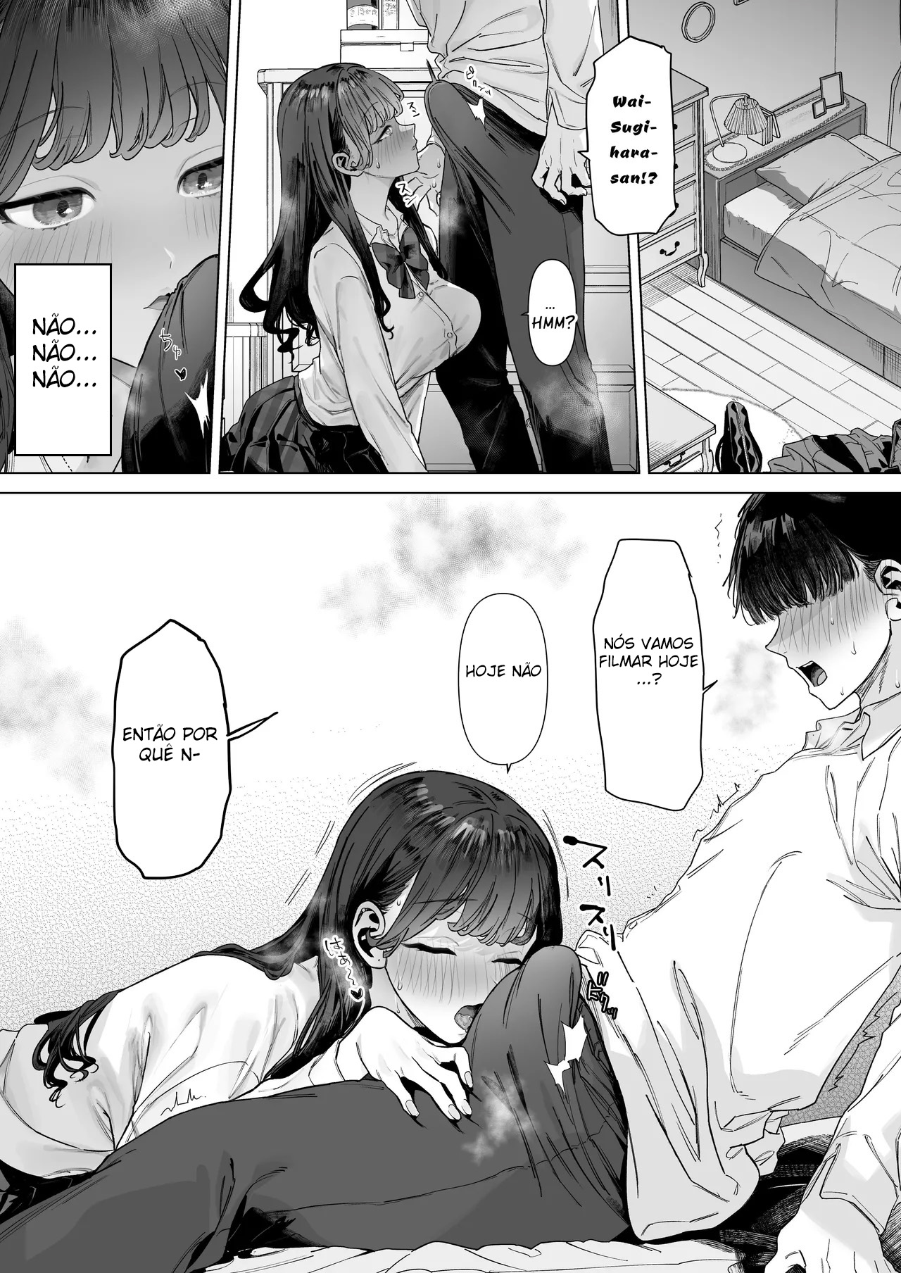S-kyuu Joshi-tachi to Ecchi na Douga o Toru Koto ni Natta Boku - Foto 47