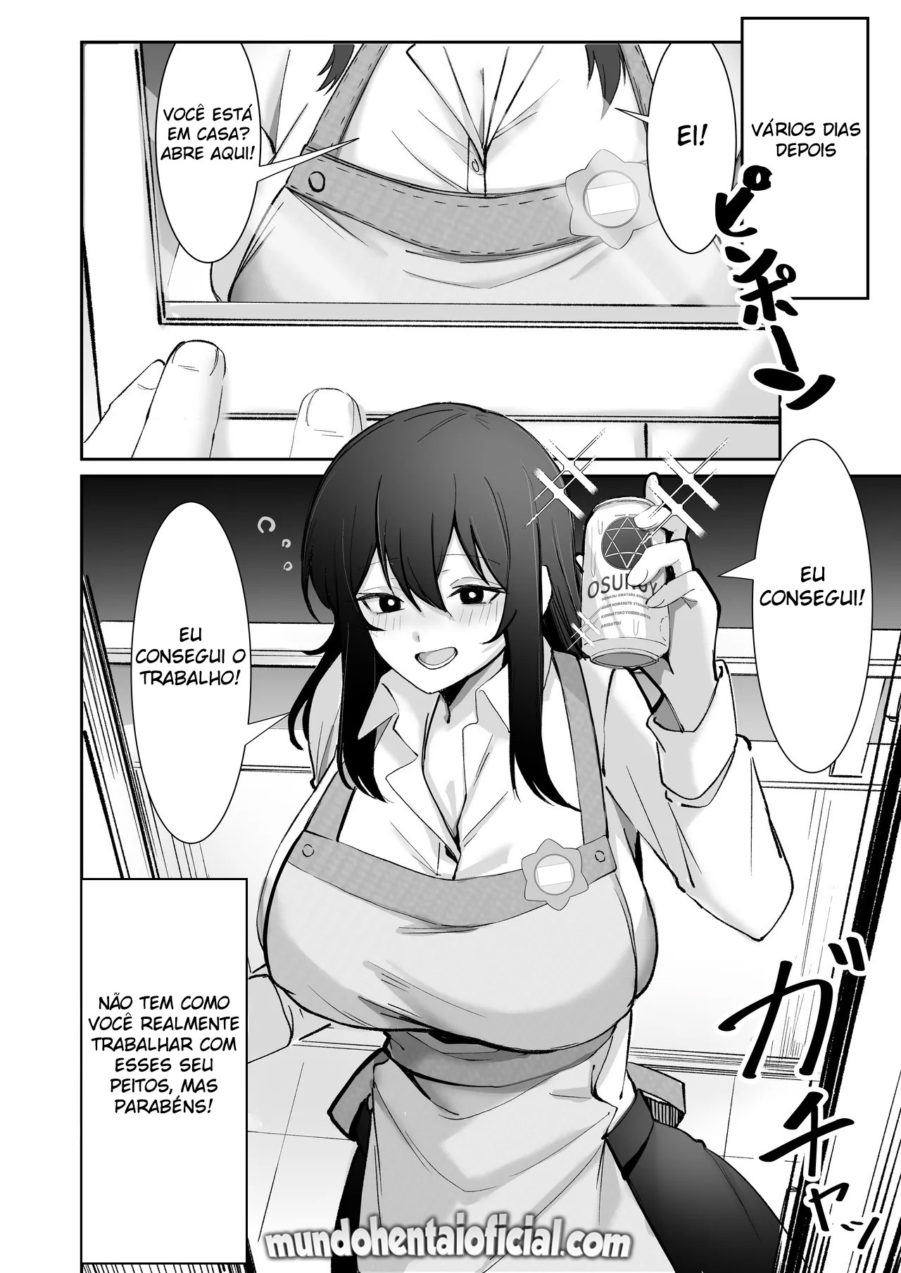 200cm Deka Hoikushi wa Bosei ga Tarinai node Boku ga Renshuudai ni naru Hanashi - Foto 47
