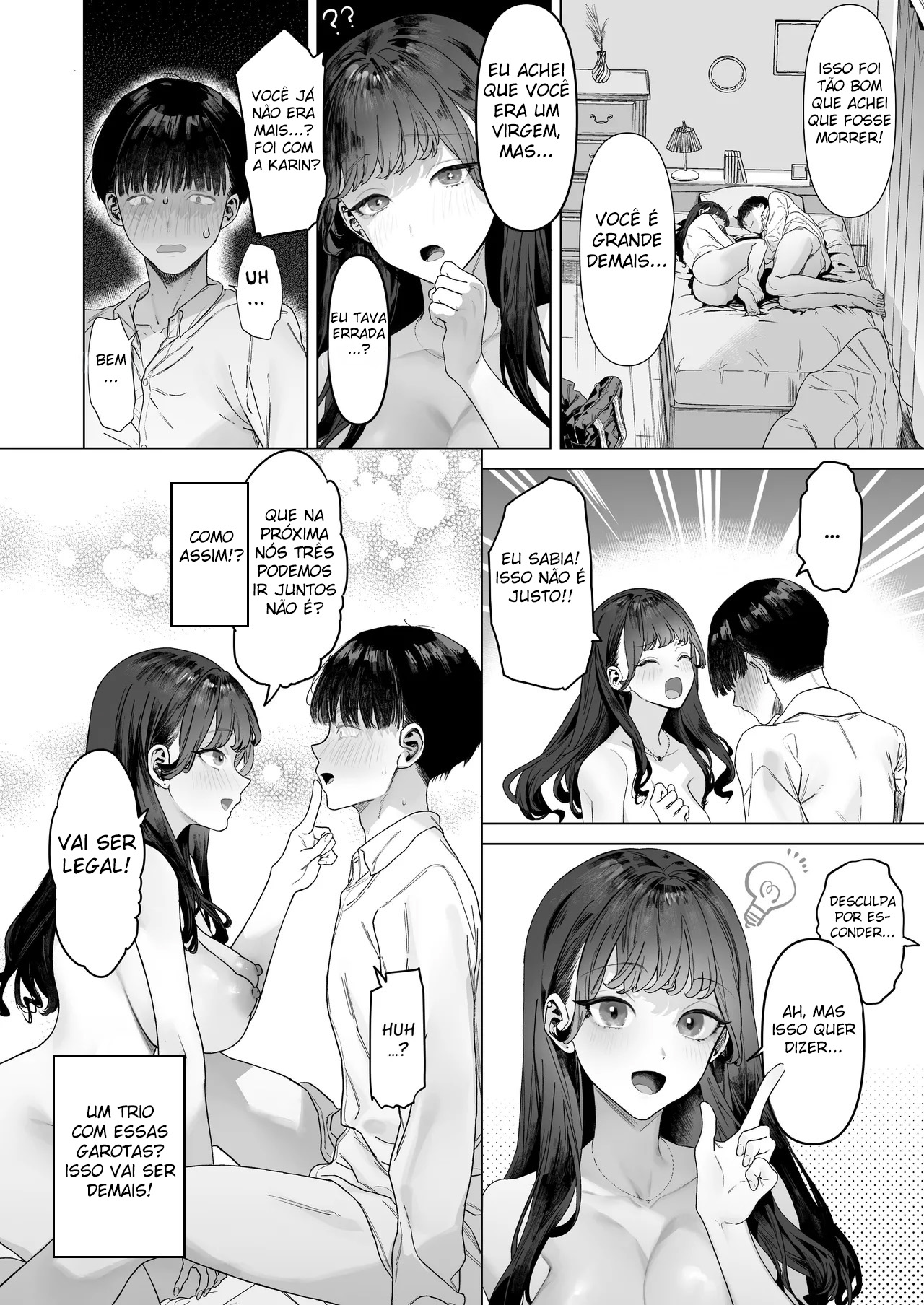S-kyuu Joshi-tachi to Ecchi na Douga o Toru Koto ni Natta Boku - Foto 53