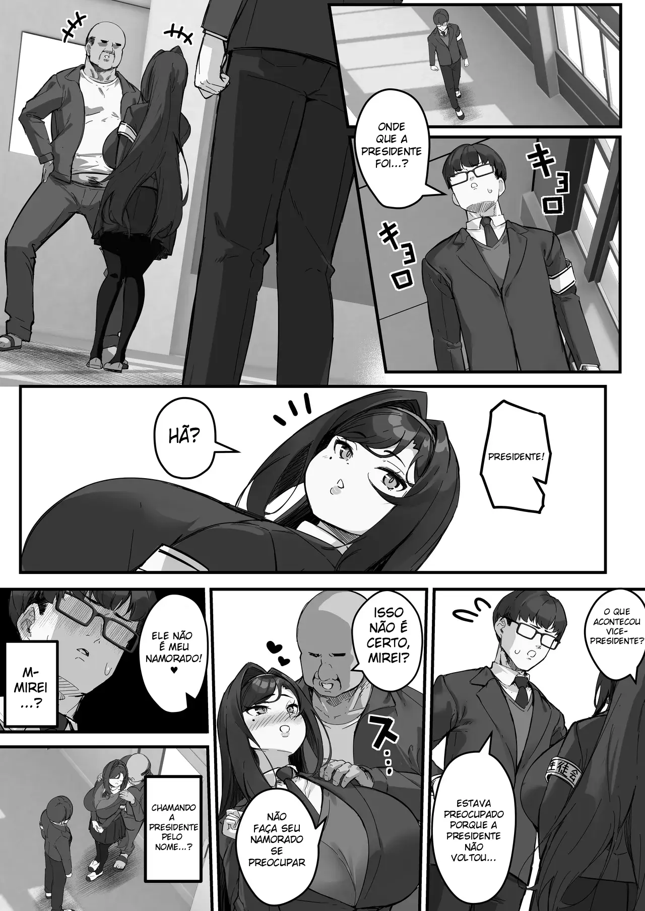 Dosukebe Seito Kaichou Do-Hentai na Seito Kaichou wa Youmuin no Nikubenki - Foto 54