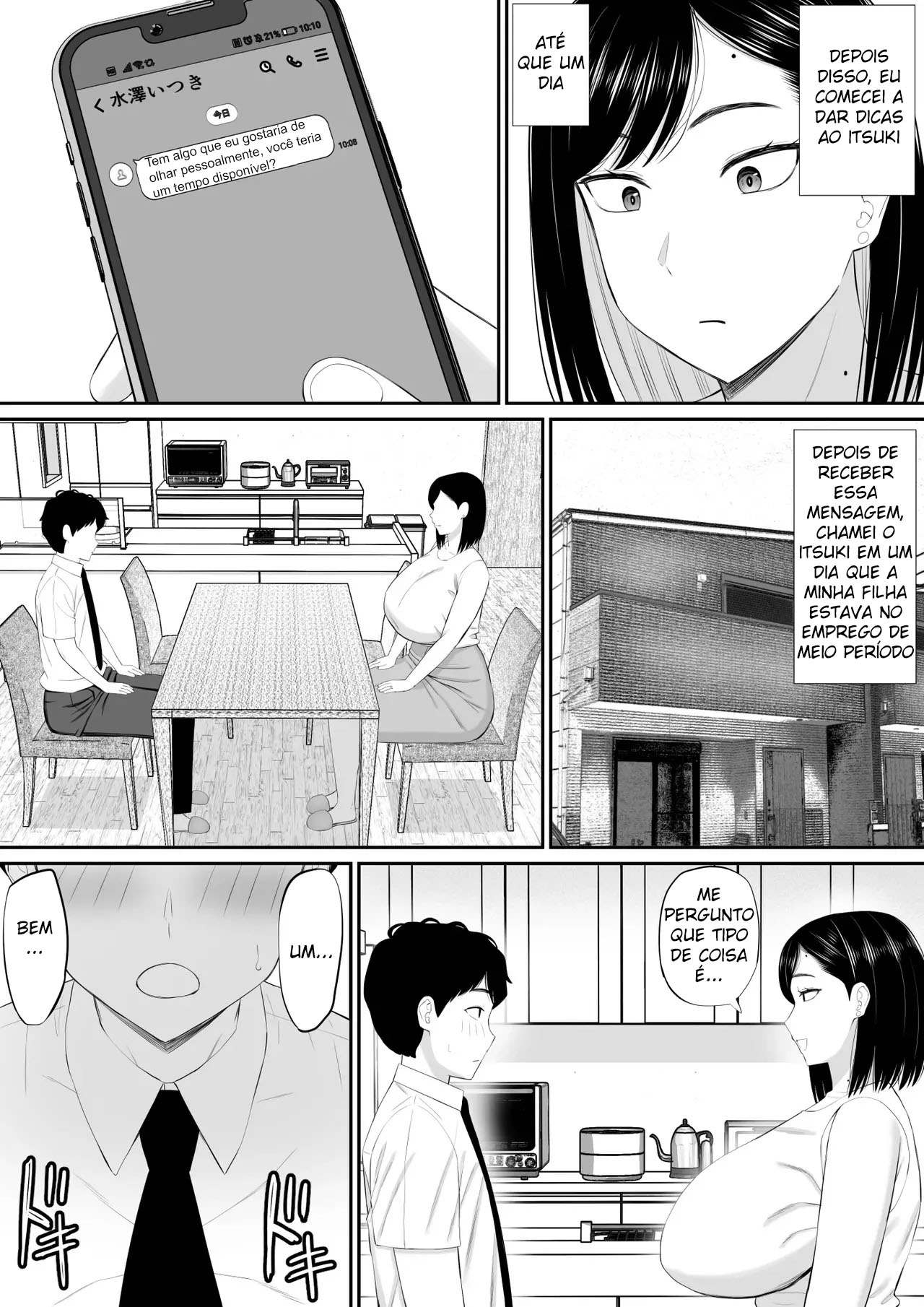 Sewayaki Kaa-san Musume no Kareshi ni Tanomarete Hitohada Nugu - Foto 6