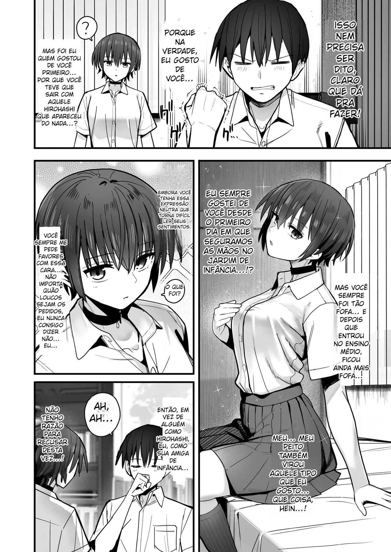 Boku ga Saki ni Sukidatta Muhyoujou Osananajimi to Kiss nashi Sex Training - Foto 7