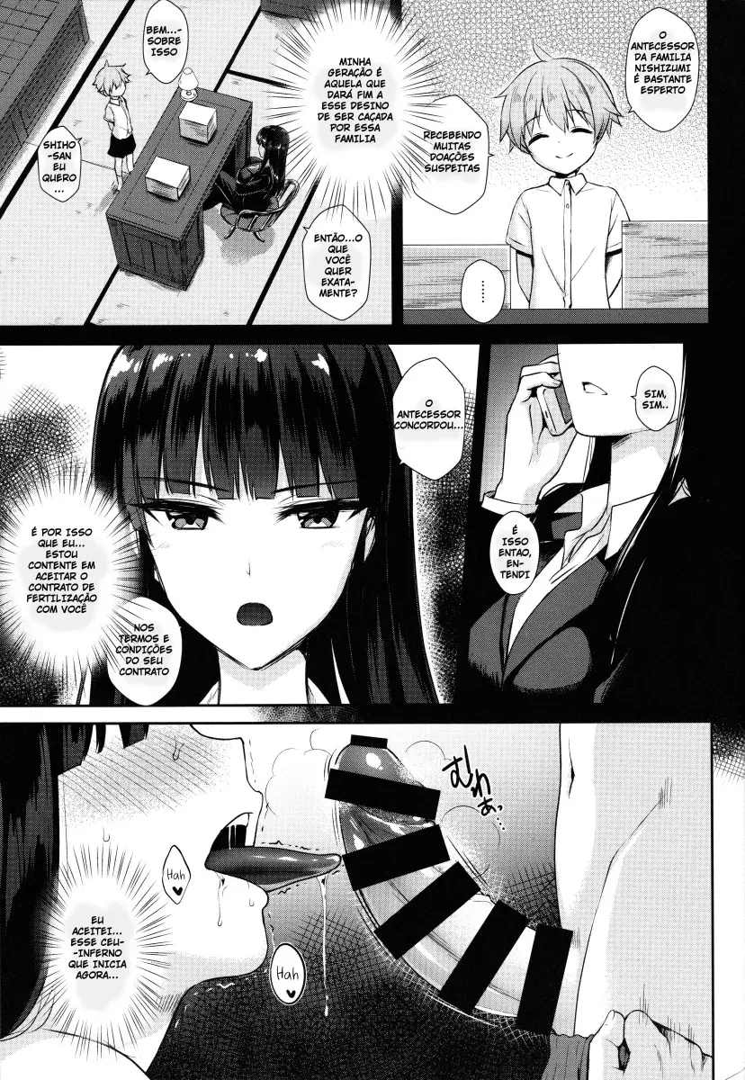 Nishizumi Shiho no Ninshin Keiyaku - Foto 4