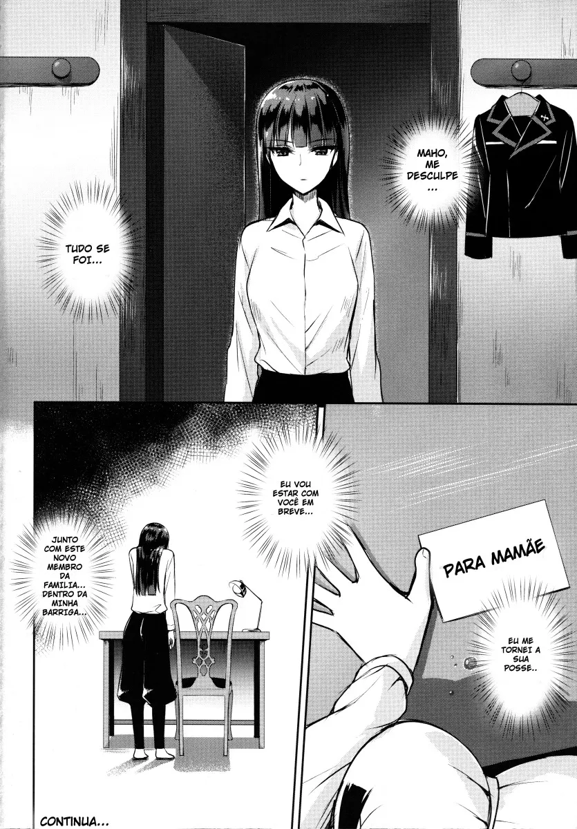 Nishizumi Shiho no Ninshin Keiyaku - Foto 13