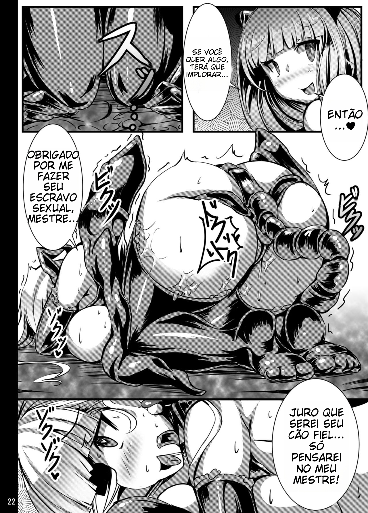 Kuro Usa ga Shokushu-sama no Mesu ni Naru Hon - Foto 22