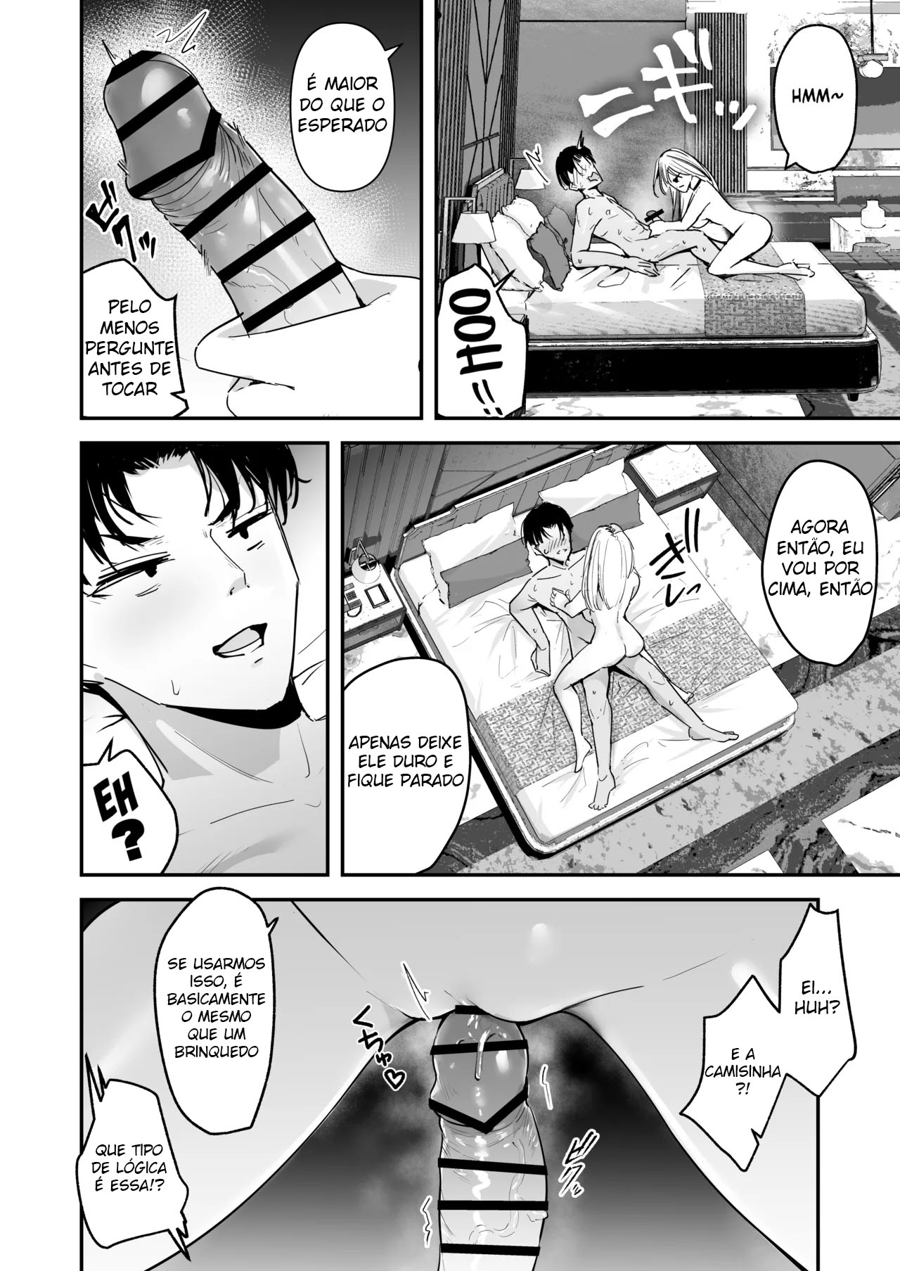 Mattaku Icha Love suru Ki no Nai Kyonyuu Reijou Gal ni Niku Dildo Atsukai Sareteiru Ore no Hanashi - Foto 12