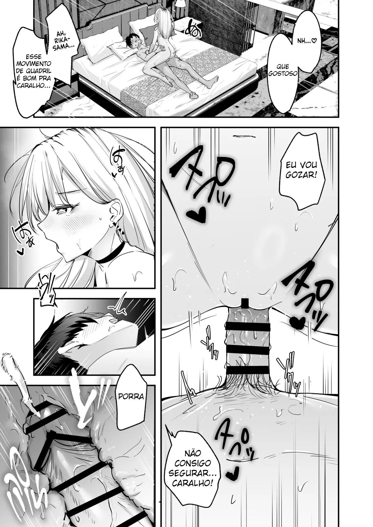 Mattaku Icha Love suru Ki no Nai Kyonyuu Reijou Gal ni Niku Dildo Atsukai Sareteiru Ore no Hanashi - Foto 15