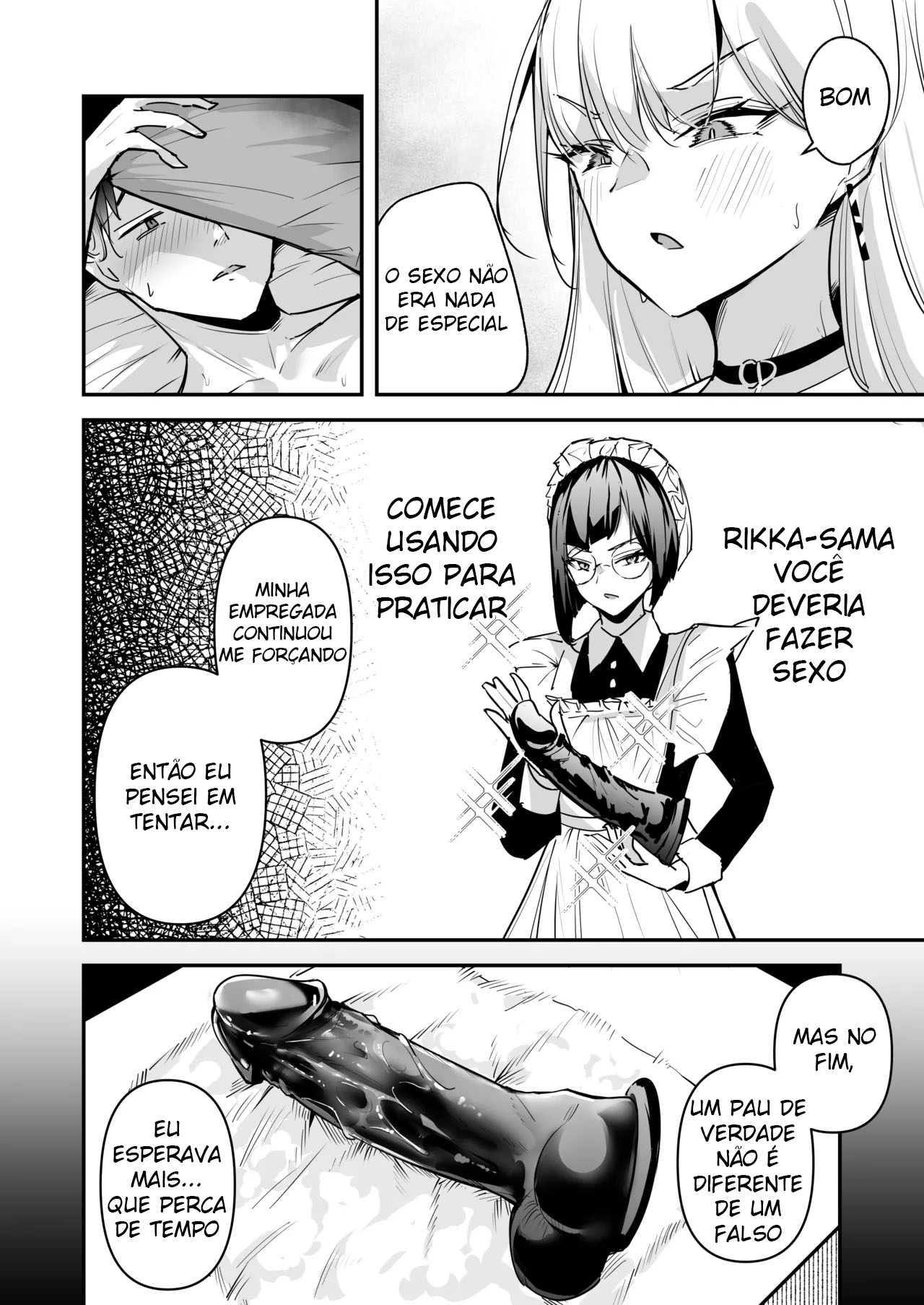 Mattaku Icha Love suru Ki no Nai Kyonyuu Reijou Gal ni Niku Dildo Atsukai Sareteiru Ore no Hanashi - Foto 18