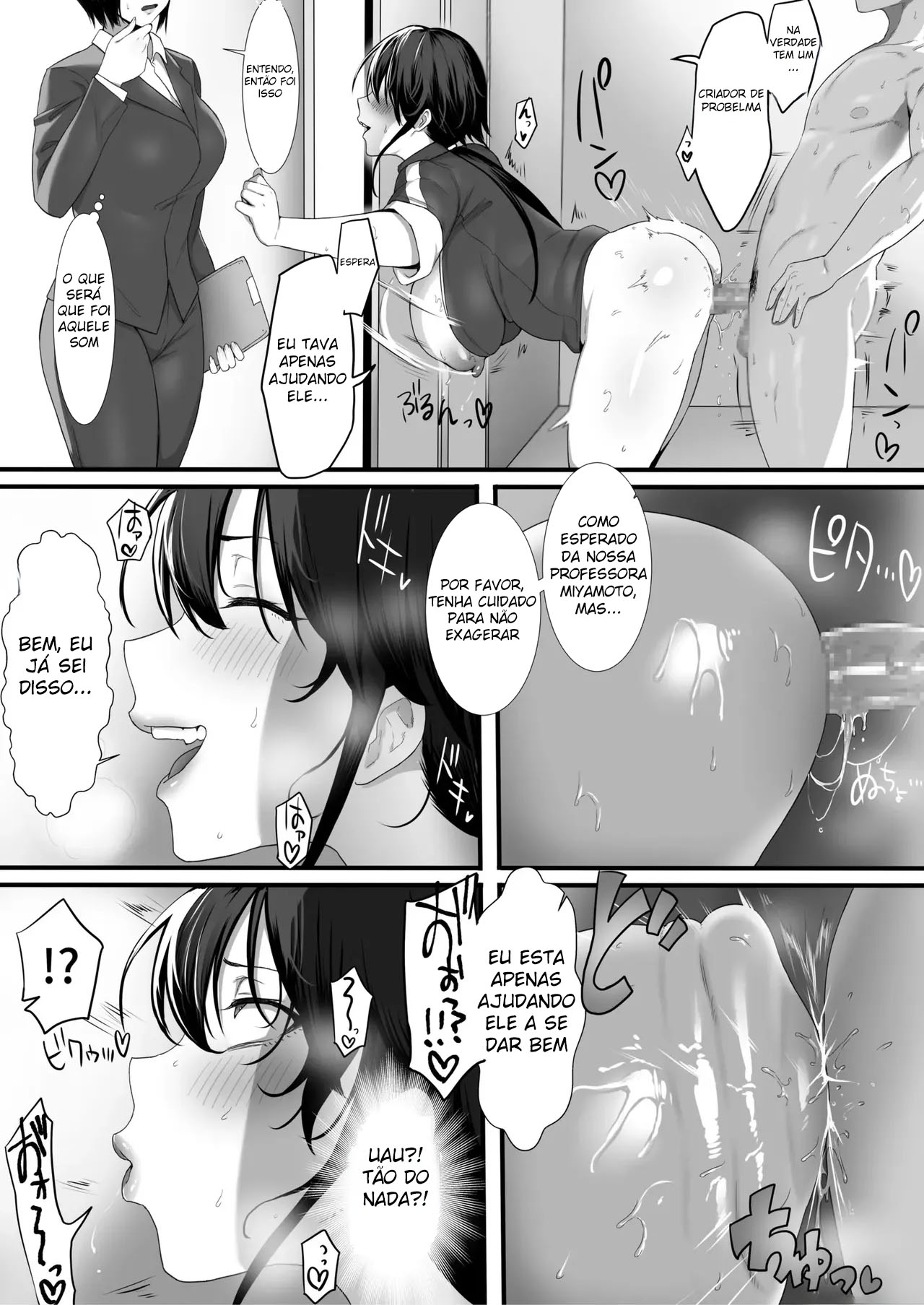 Onna Kyoushi ha Zetsurin Koubi de Mesu ni Naru - Foto 19