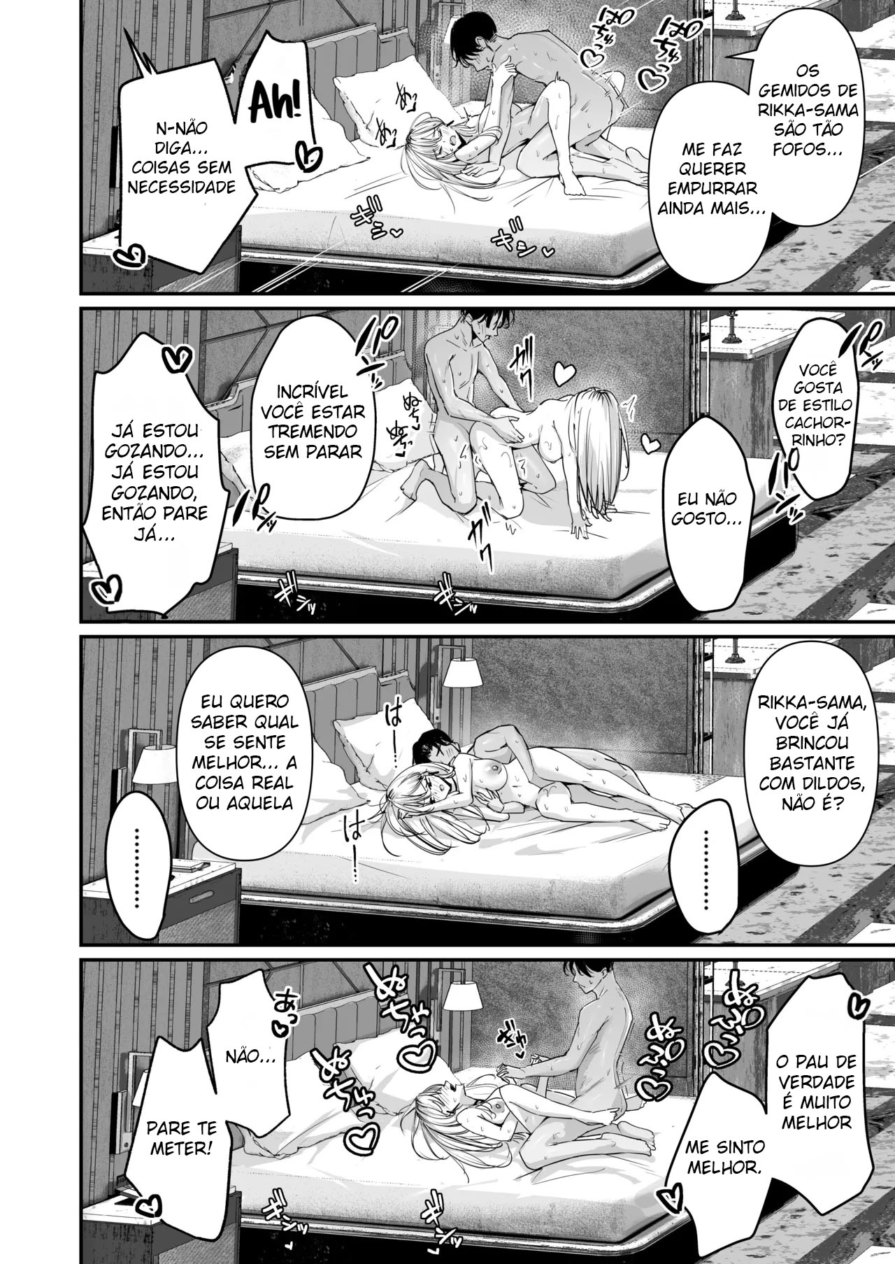 Mattaku Icha Love suru Ki no Nai Kyonyuu Reijou Gal ni Niku Dildo Atsukai Sareteiru Ore no Hanashi - Foto 22