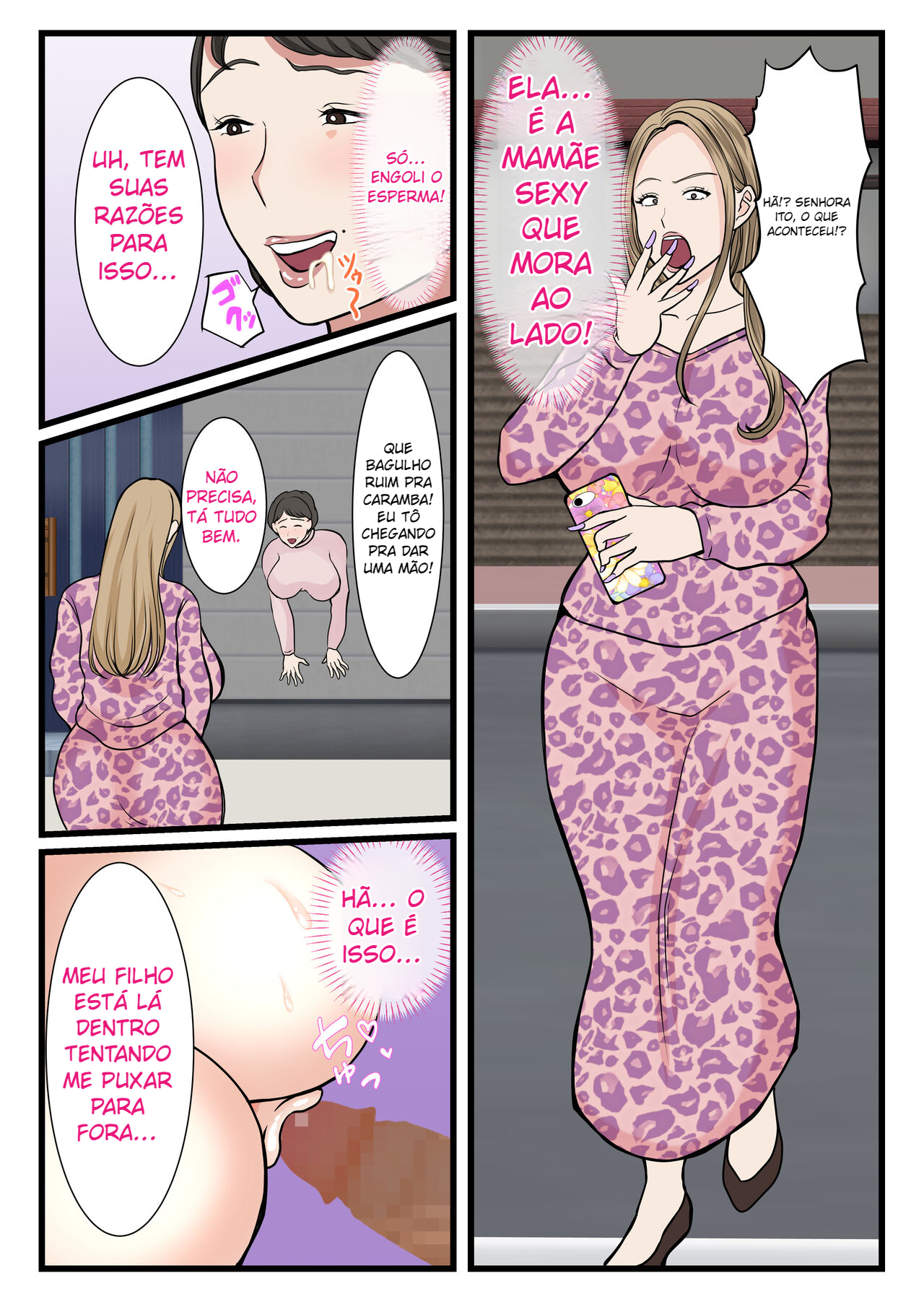 Haha ga Kabe ni Hamatte Ugokenakatta node... - Foto 26