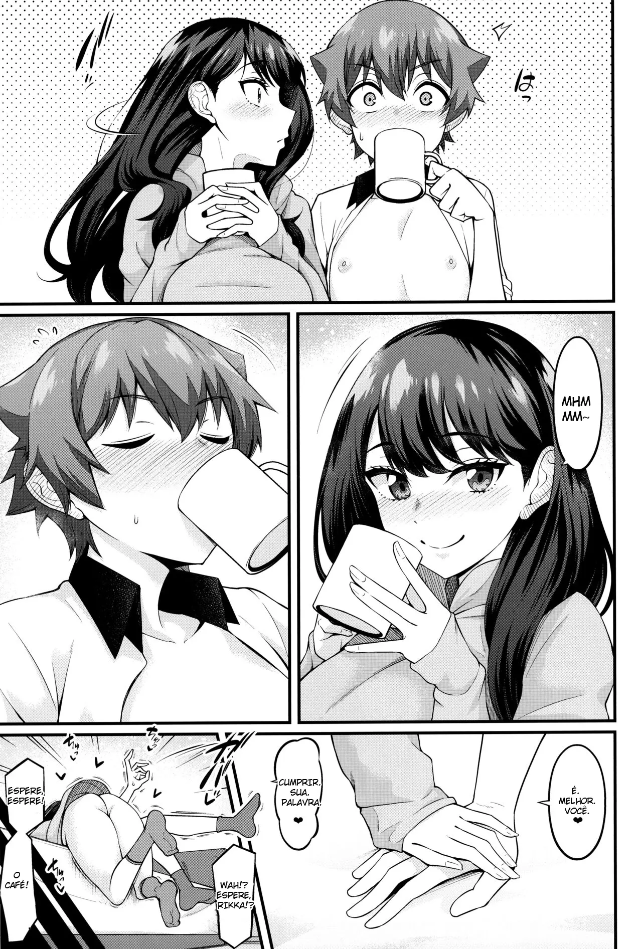 Rikka-chan ga Yuuta to Icha Love Ecchi Shimakuru Hon - Foto 34