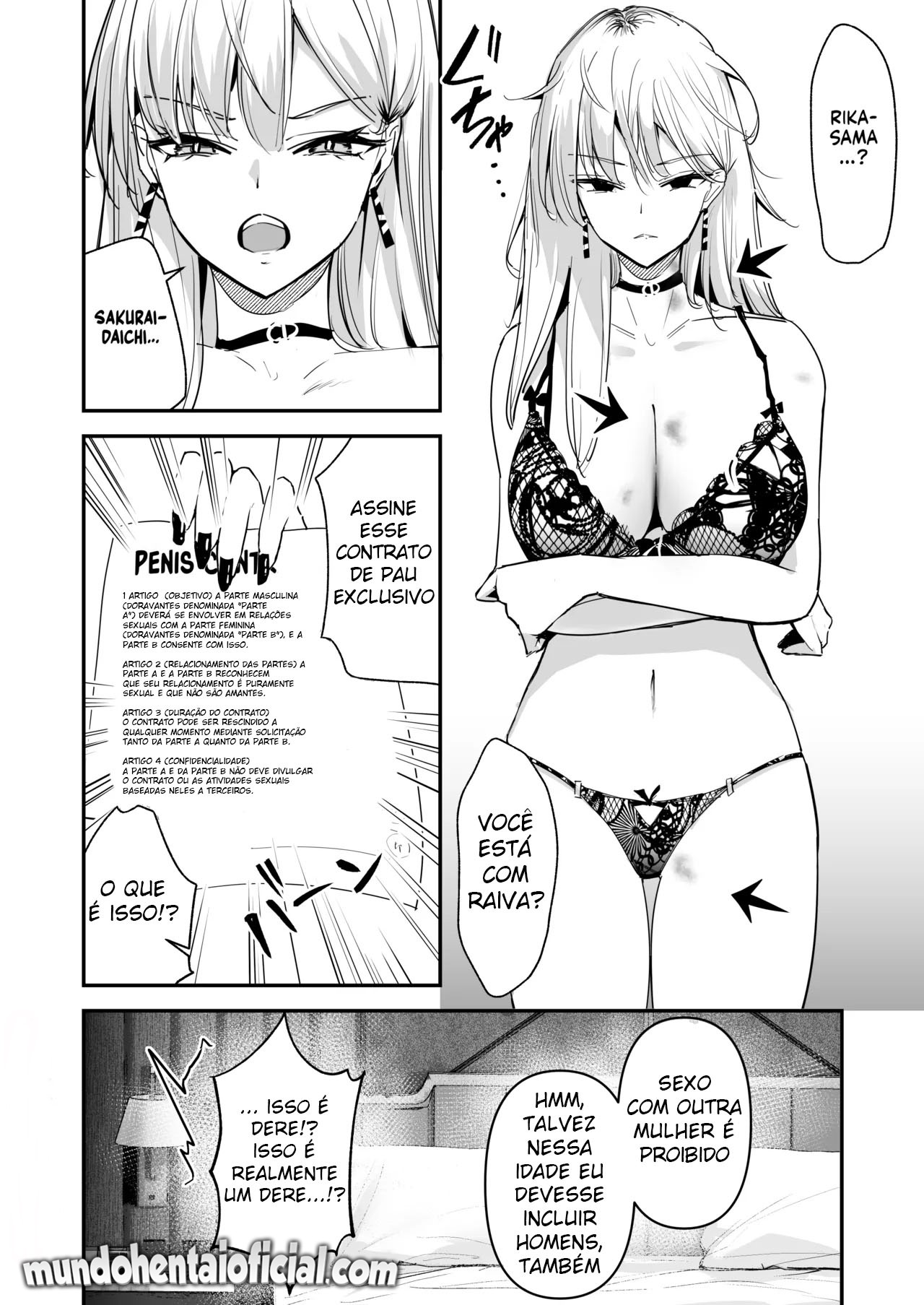 Mattaku Icha Love suru Ki no Nai Kyonyuu Reijou Gal ni Niku Dildo Atsukai Sareteiru Ore no Hanashi - Foto 36