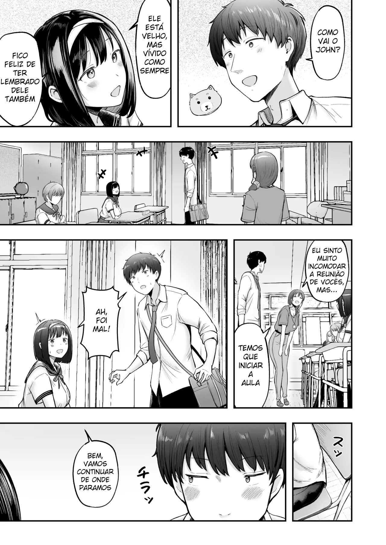 Tenkou Saki no Do-Inaka de Class no Kanojyo Kouho Tachi ga Zenin Hatsujyouki Sugiru - Foto 6