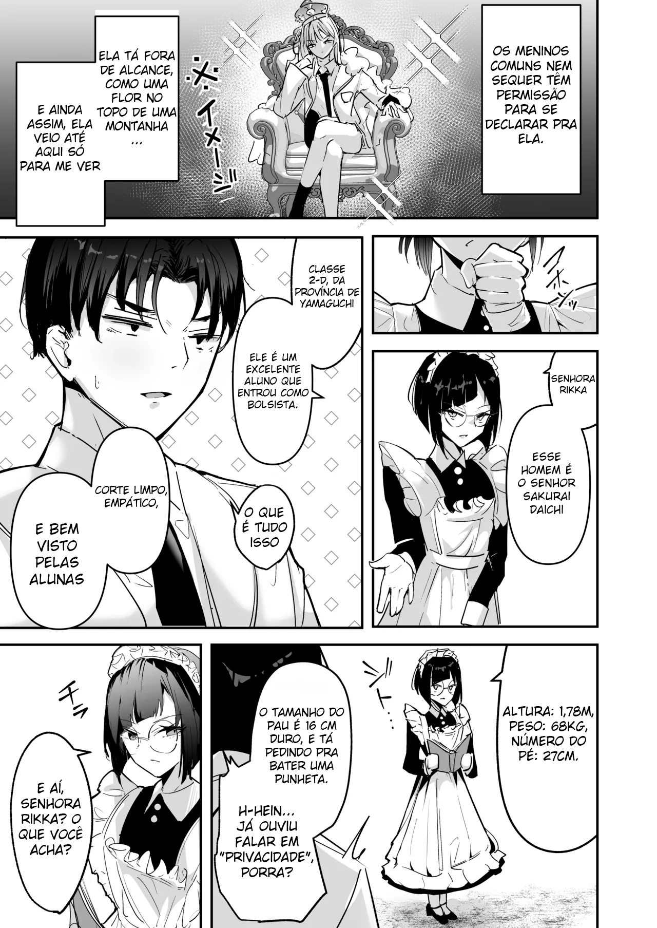 Mattaku Icha Love suru Ki no Nai Kyonyuu Reijou Gal ni Niku Dildo Atsukai Sareteiru Ore no Hanashi - Foto 7