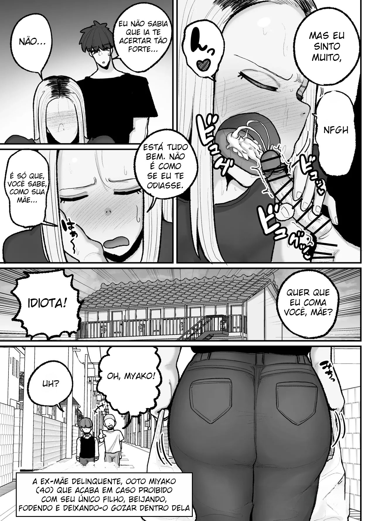 Hitori Musuko to Kindan no Kiss Hame Nakadashi Shite Shimau Moto Yan Mama Ooto Miyako - Foto 8