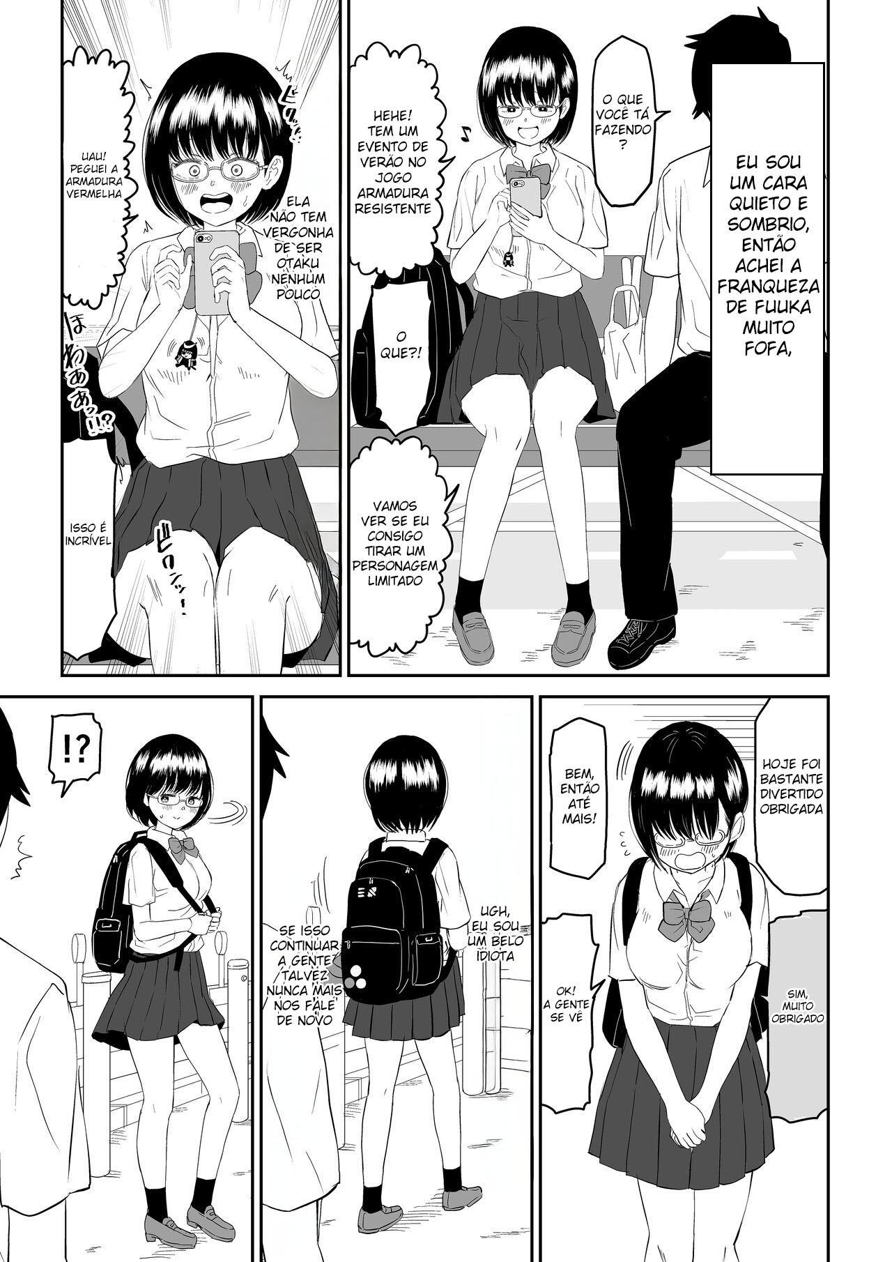 Kouhai Otaku Tomodachi JK ga Kawai Sugirumon de! - Foto 8