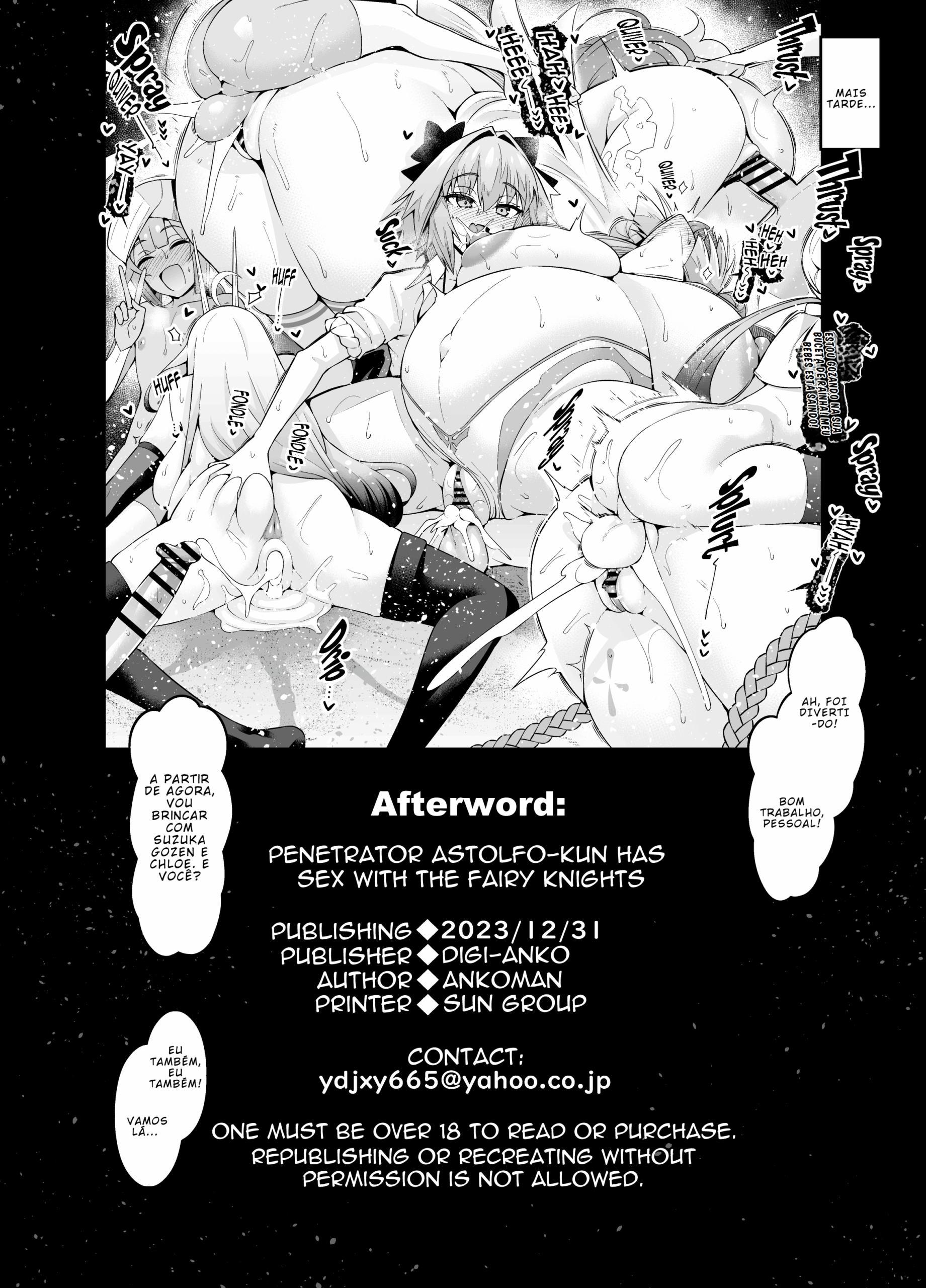 Saoyaku Astolfo-kyun ga Yousei Kishi to Ecchi Shimakuru Hon - Foto 35